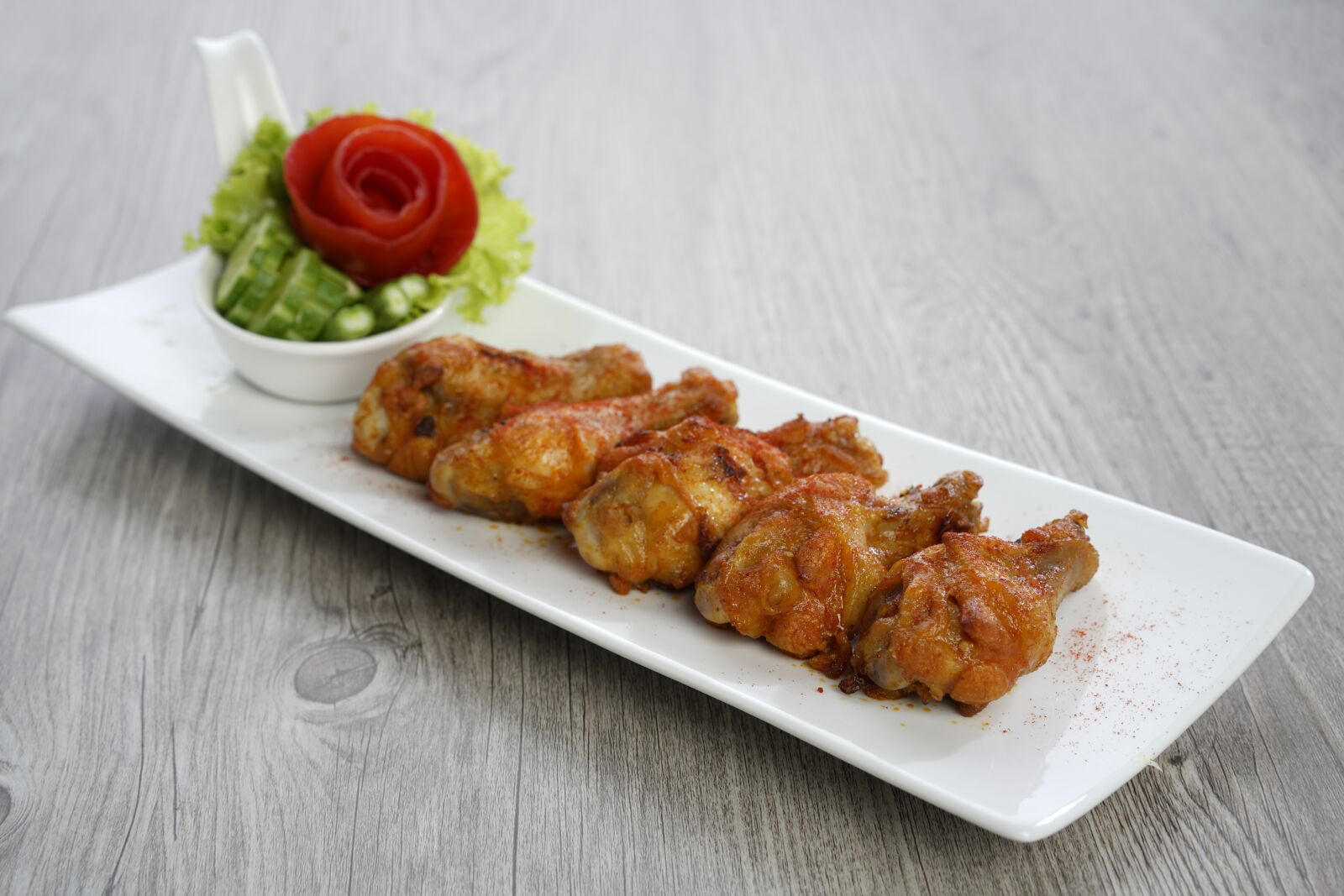 Sony a7R II + Sony Sonnar T* FE 55mm F1.8 ZA sample photo. Fried, chicken, food photography