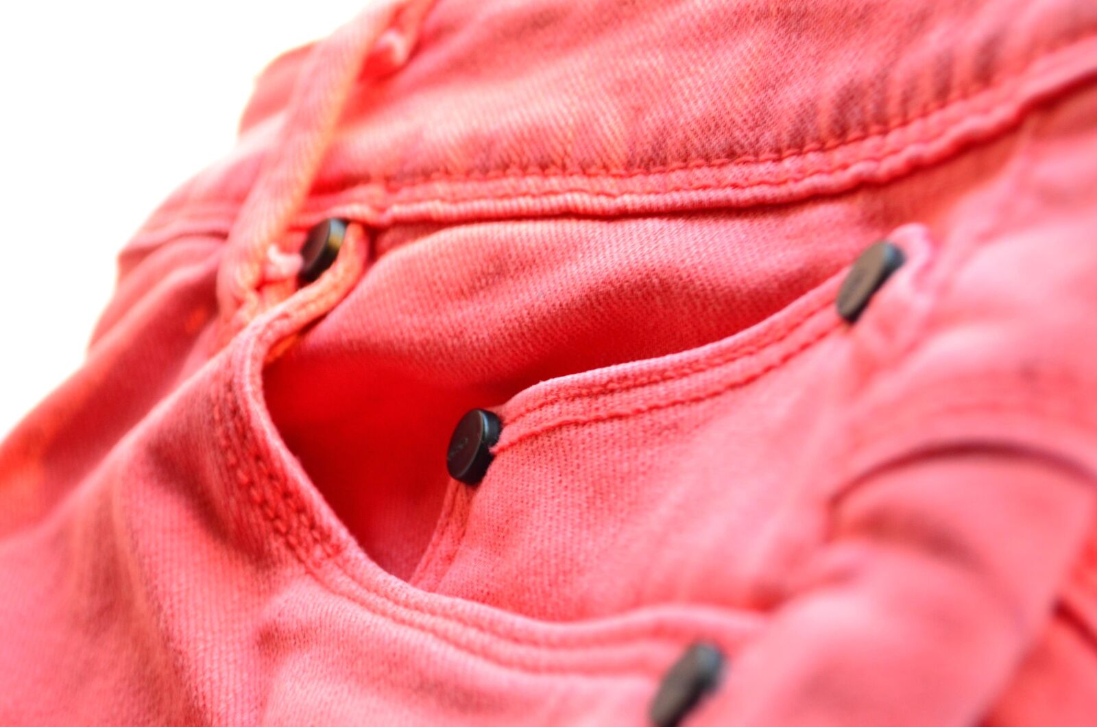 Nikon D5100 sample photo. Red, textile, material, macro photography