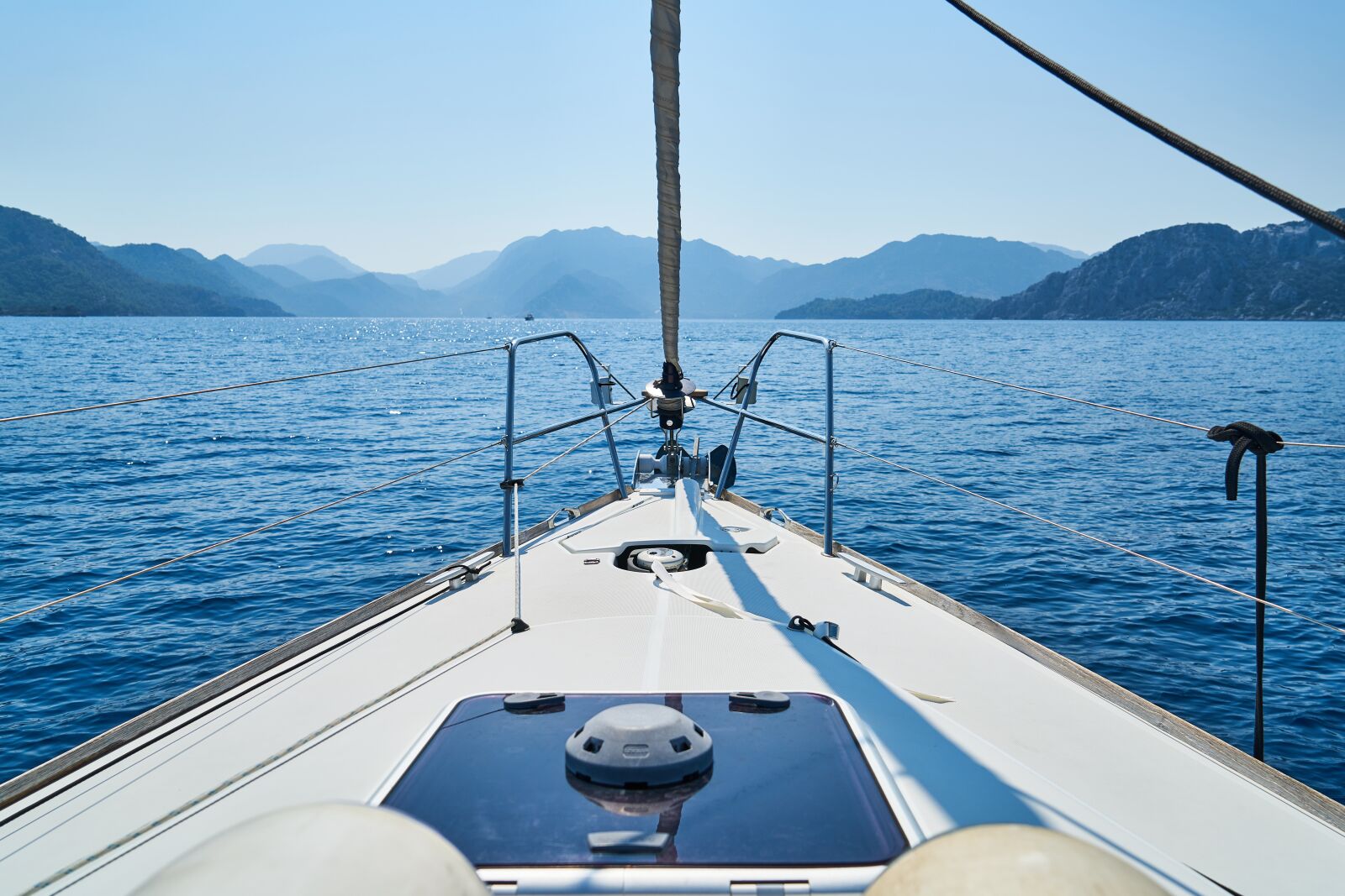 Sony a7R II sample photo. Sailboat, boat, blue photography