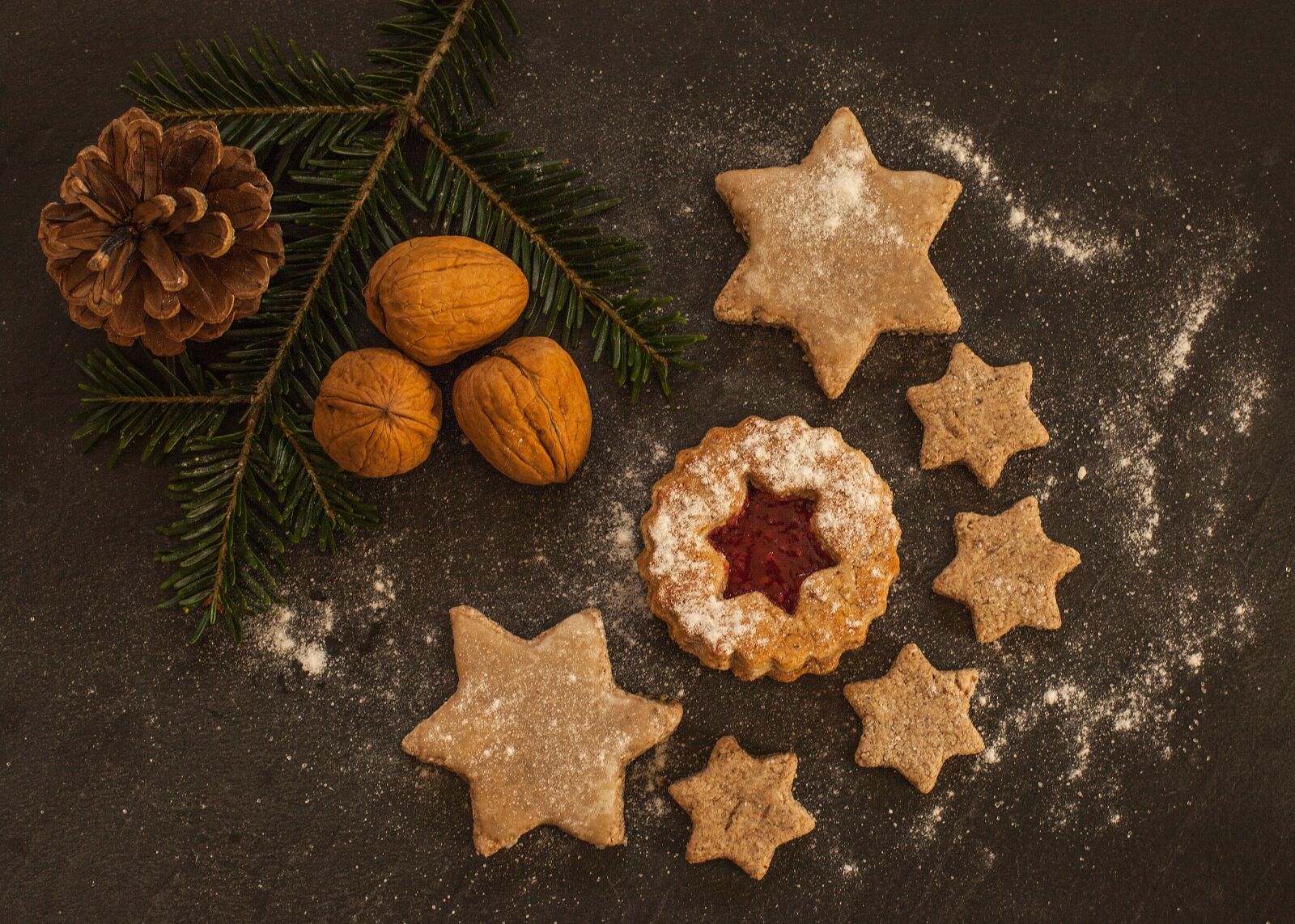 Canon EF 50mm F1.4 USM sample photo. Cookie, cookies, small cakes photography