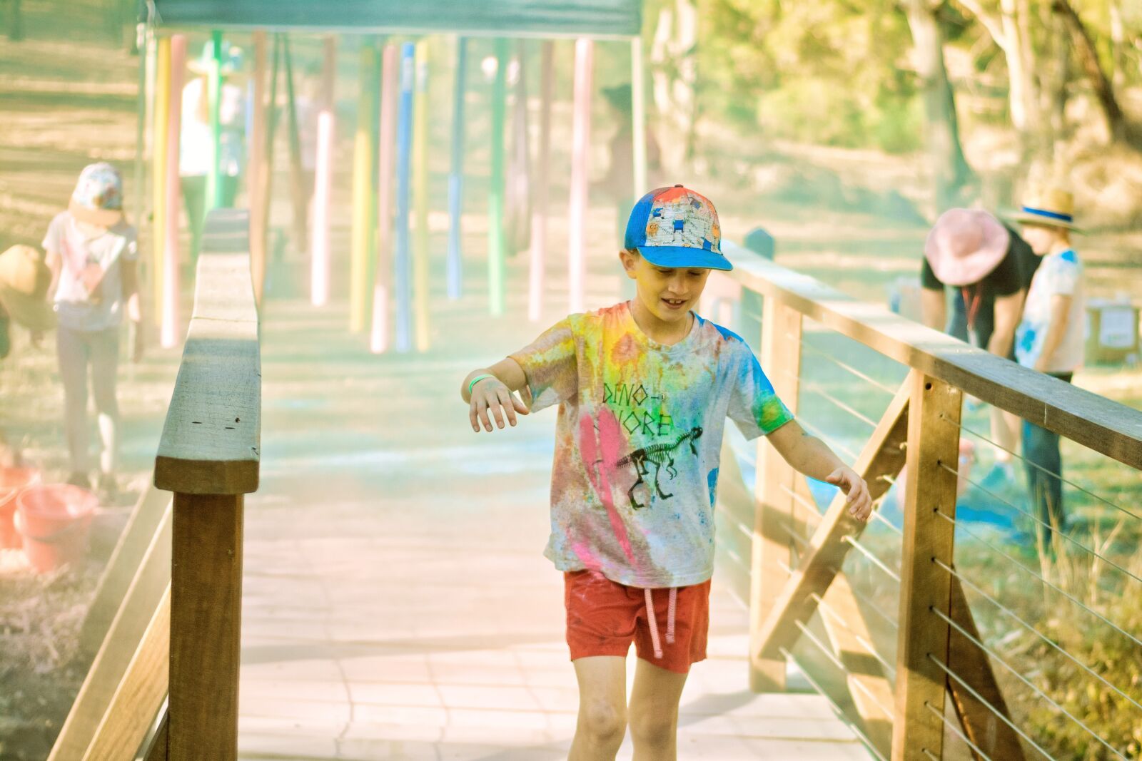 Nikon D7100 sample photo. The color run, colorful photography
