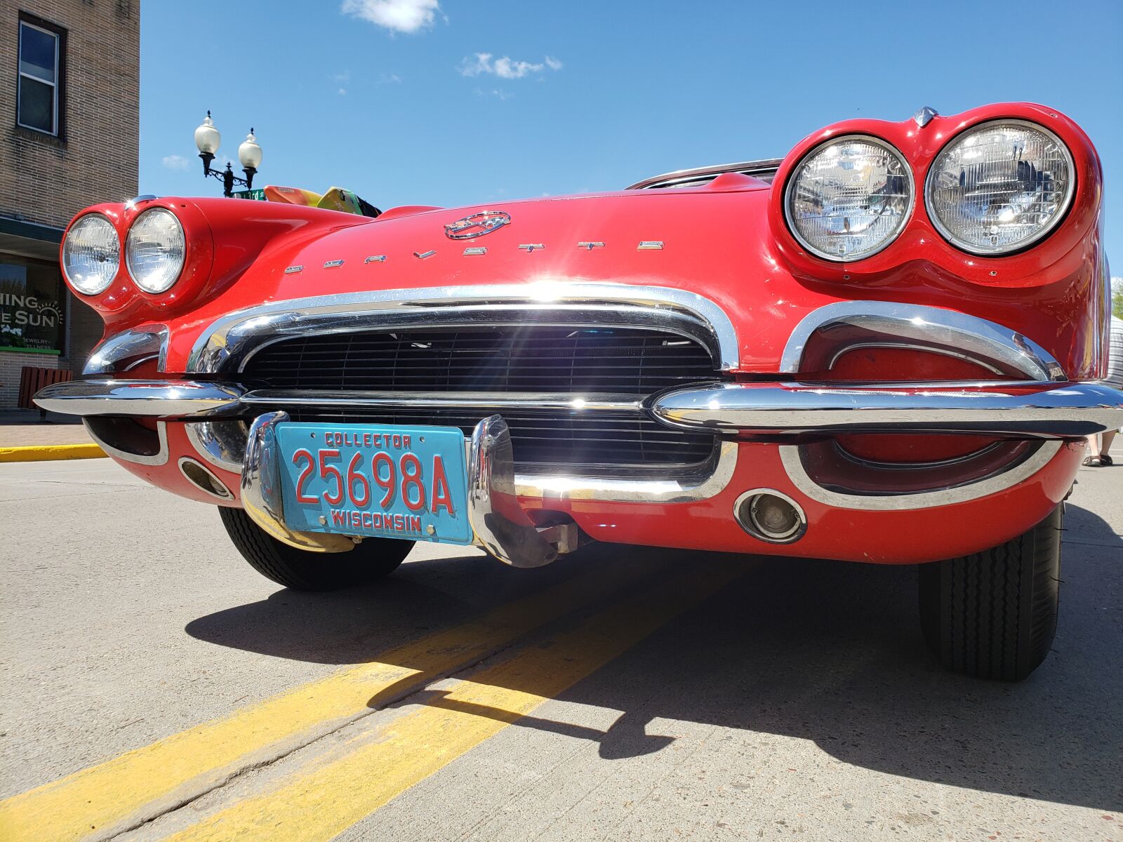 Samsung Galaxy S9+ sample photo. Antique car, car show photography