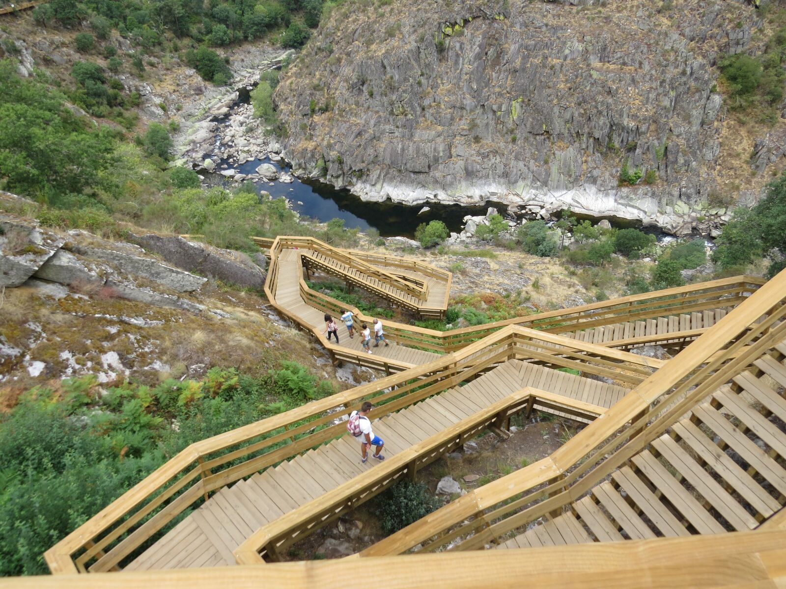 Canon PowerShot SX50 HS sample photo. Walkways of paiva, stairs photography