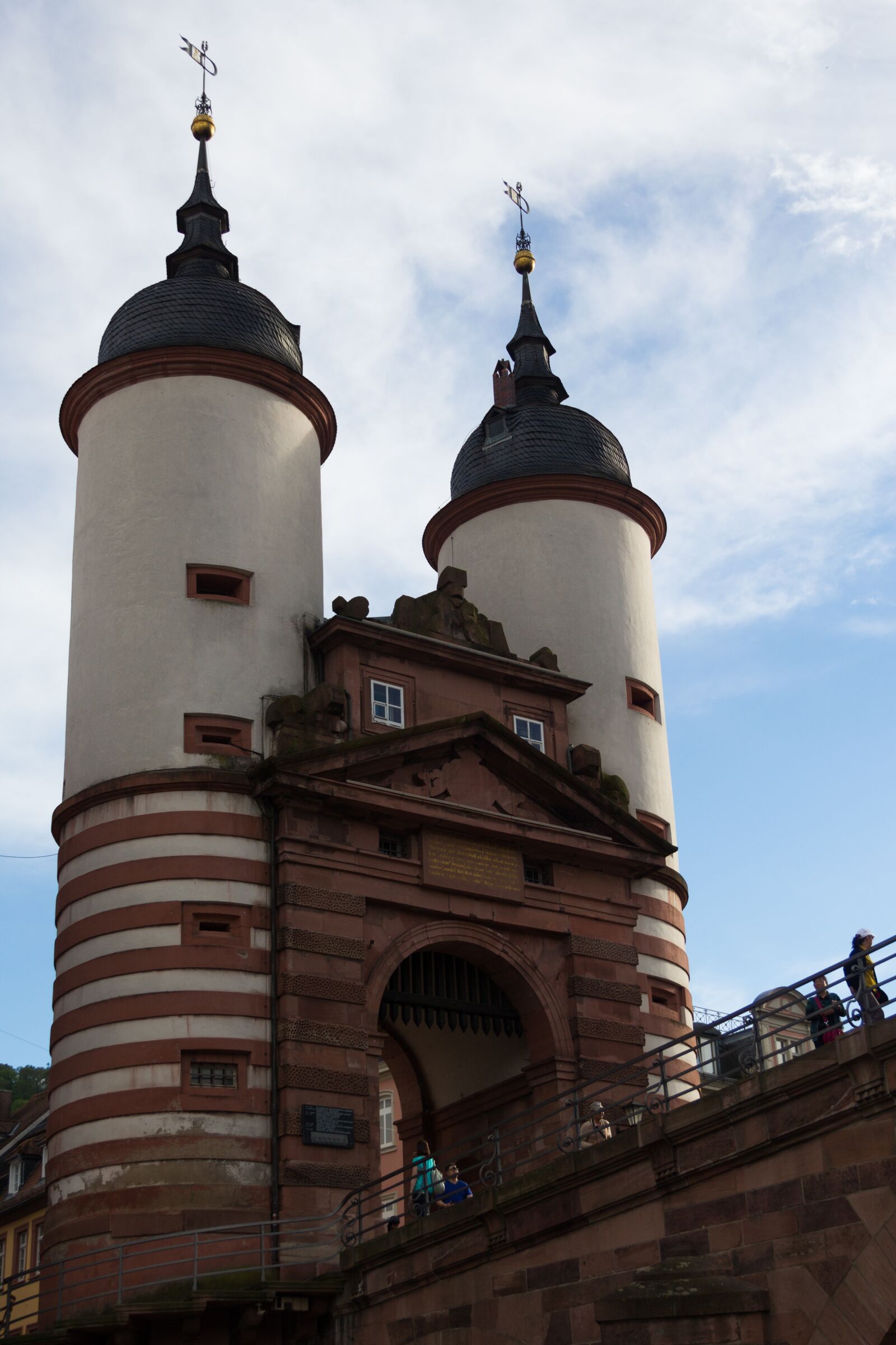 Canon EF-S 18-135mm F3.5-5.6 IS sample photo. Bridge port, heidelberg, haspeltor photography
