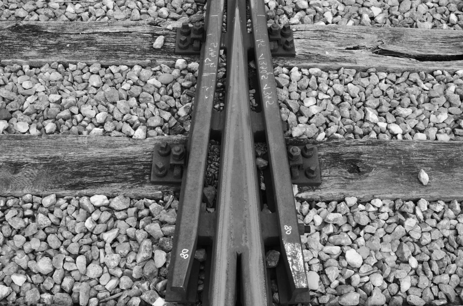 Nikon D3300 sample photo. Railway, train, locomotive, monochrome photography