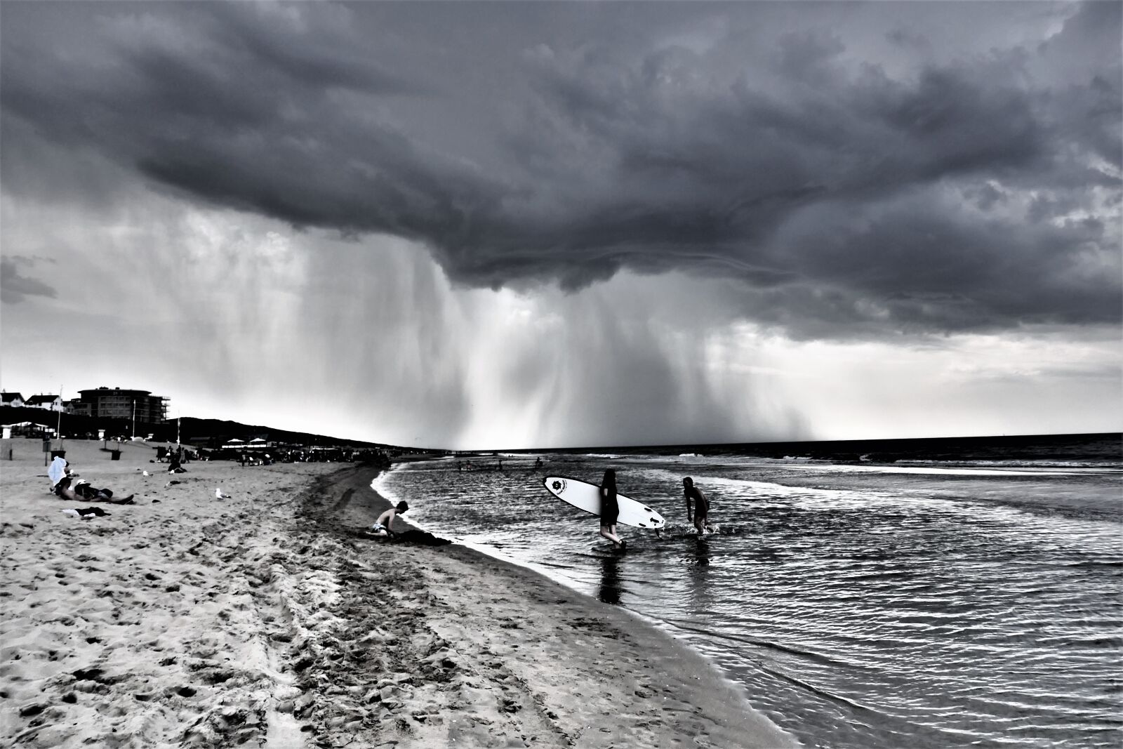 Panasonic DMC-TZ101 sample photo. Thunderstorm, clouds, storm clouds photography
