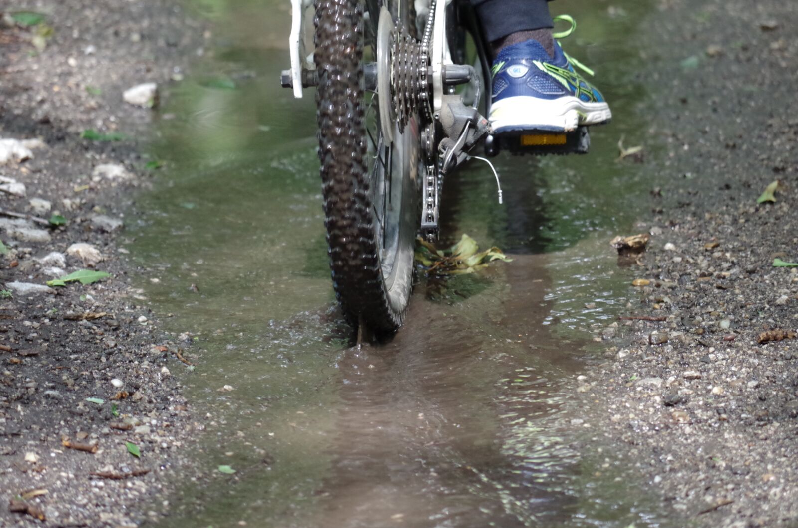 Pentax K-500 sample photo. Bike, pool, ride photography