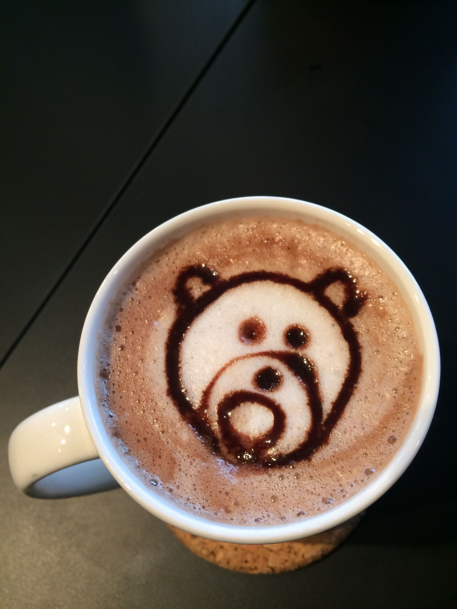 iPhone 5s back camera 4.15mm f/2.2 sample photo. Coffee, winnie, cup photography