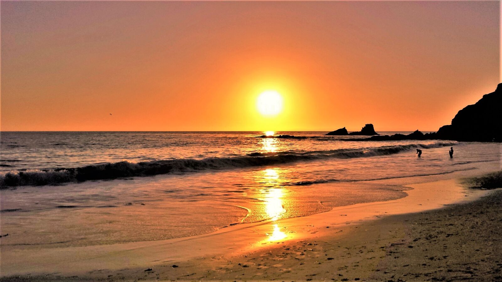 Samsung Galaxy S4 sample photo. Oc beach, sunset, california photography