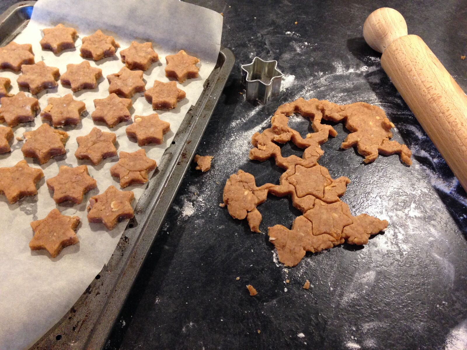 Apple iPhone 5 sample photo. Baking, cookies, dough photography