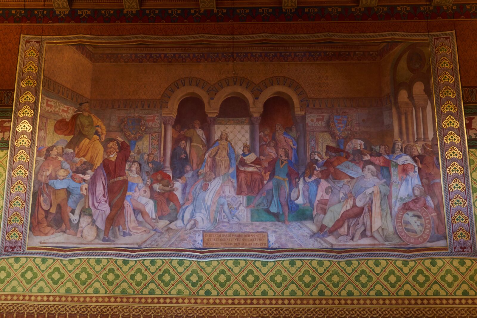 Sony a6000 sample photo. Wartburg castle, painting, artwork photography
