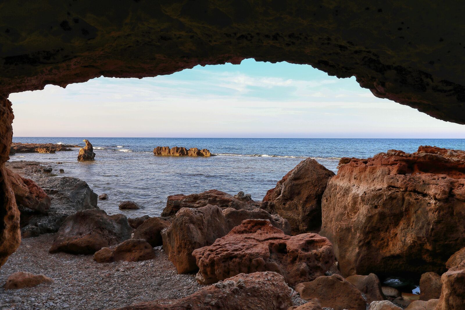 Canon EOS 5D Mark IV sample photo. Sea, mediterranean, caves photography