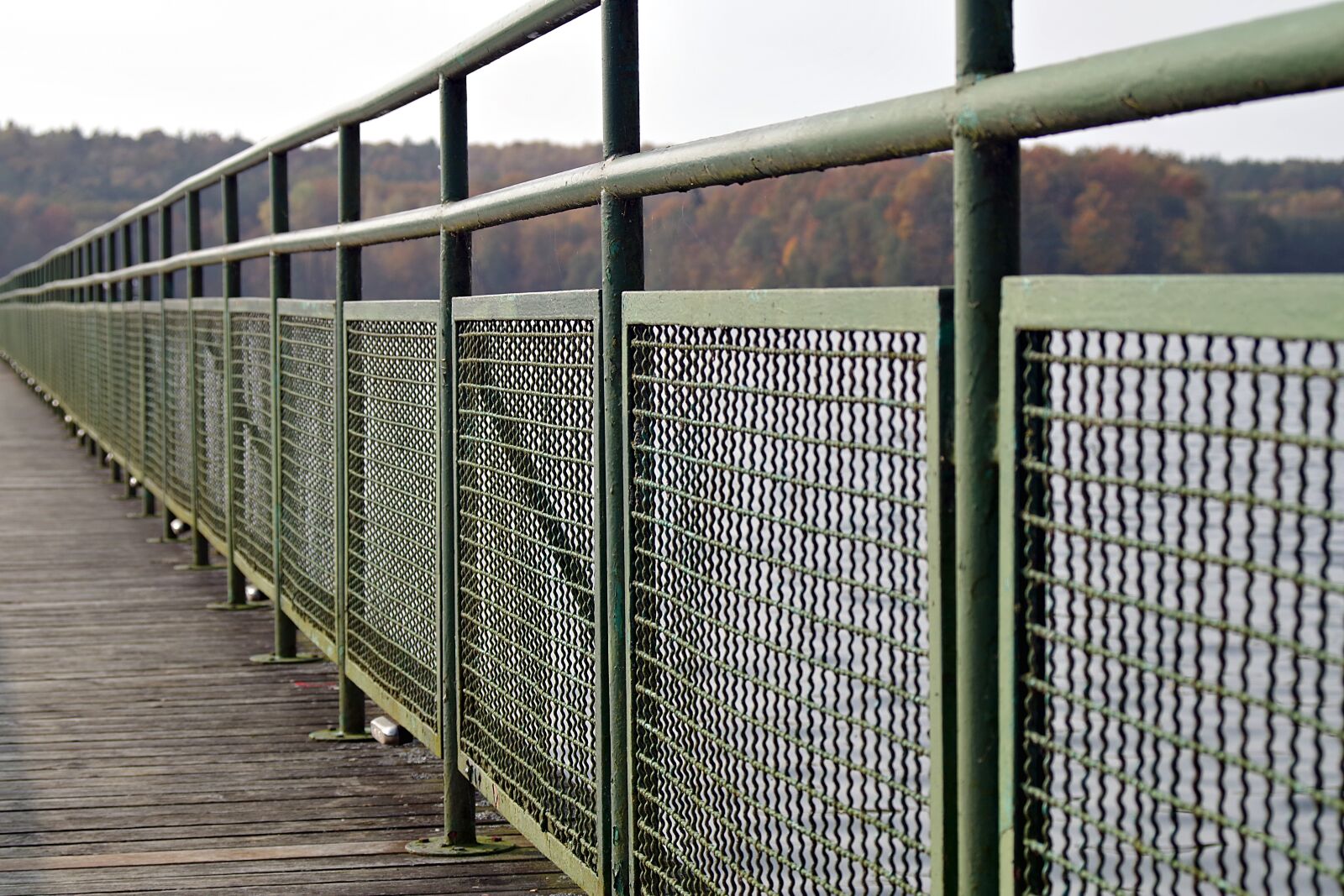 Pentax K-S2 sample photo. Fencing, handrail, bridge photography