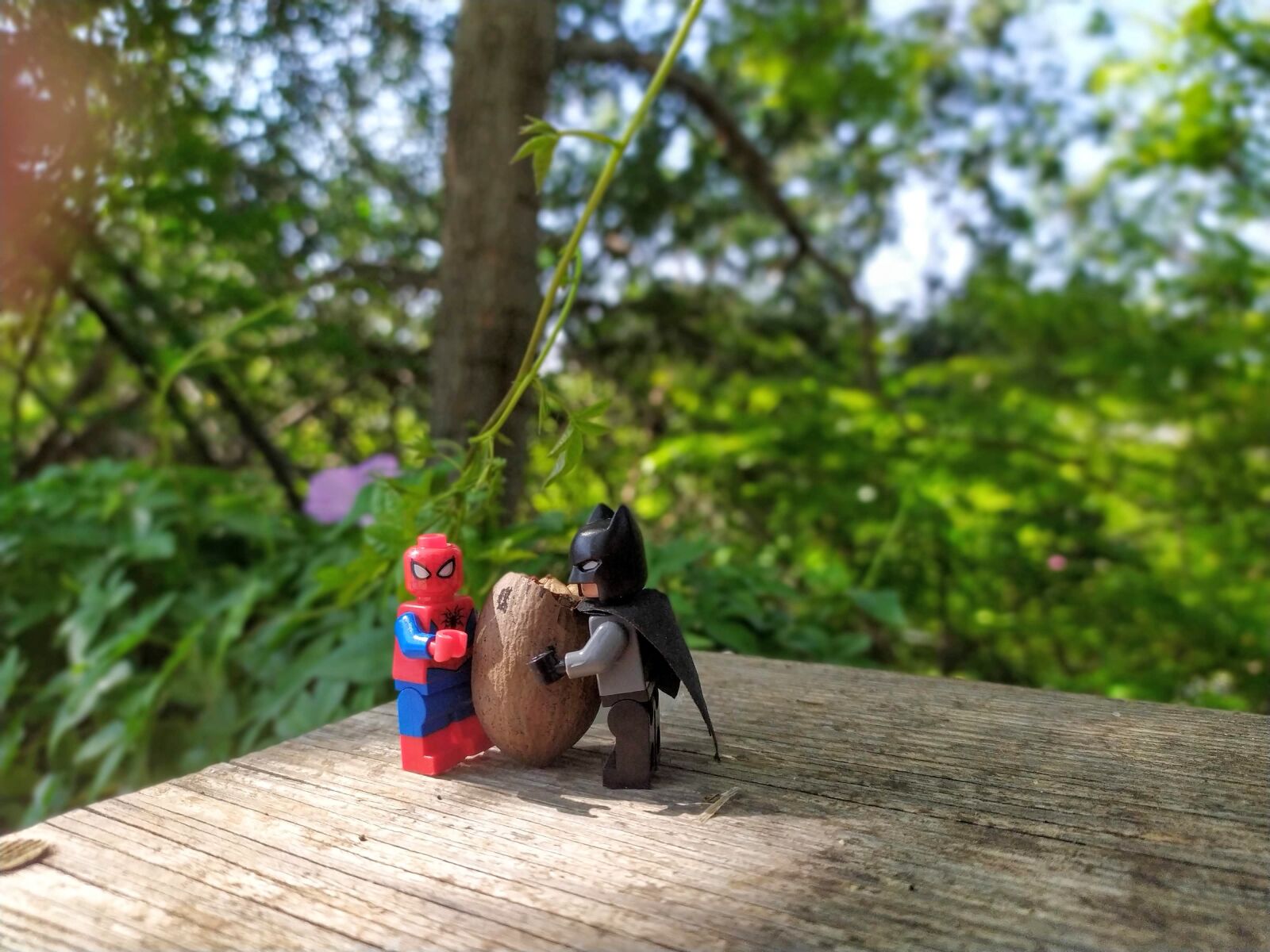 Xiaomi Redmi Note 7 sample photo. Lego, batman, spiderman photography