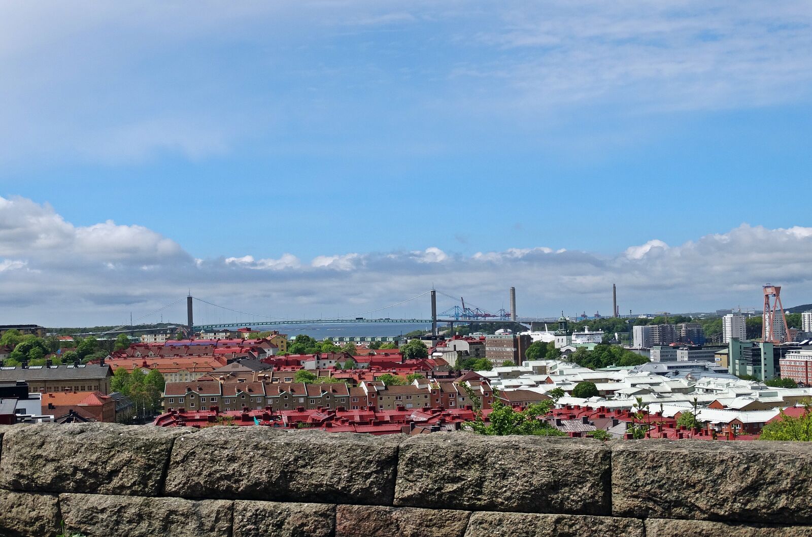 Sony Cyber-shot DSC-HX300 sample photo. Views, gothenburg, älvsborgsbron photography