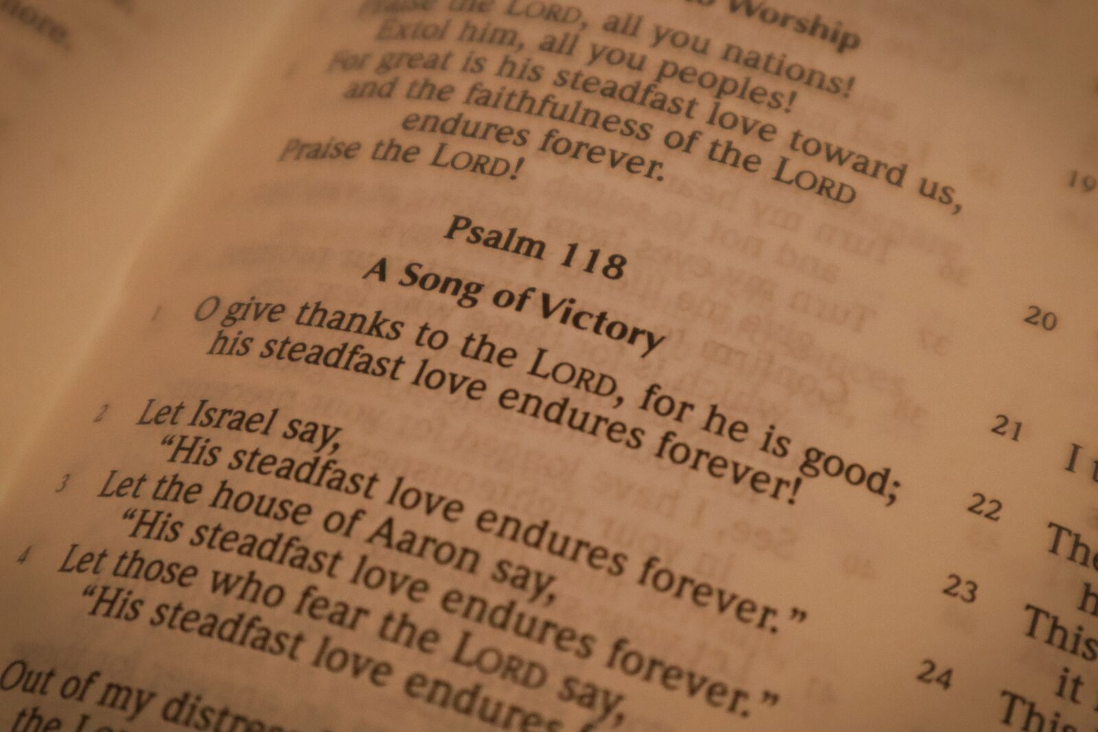 Canon EOS M50 (EOS Kiss M) sample photo. Thanksgiving, psalm, 118 photography