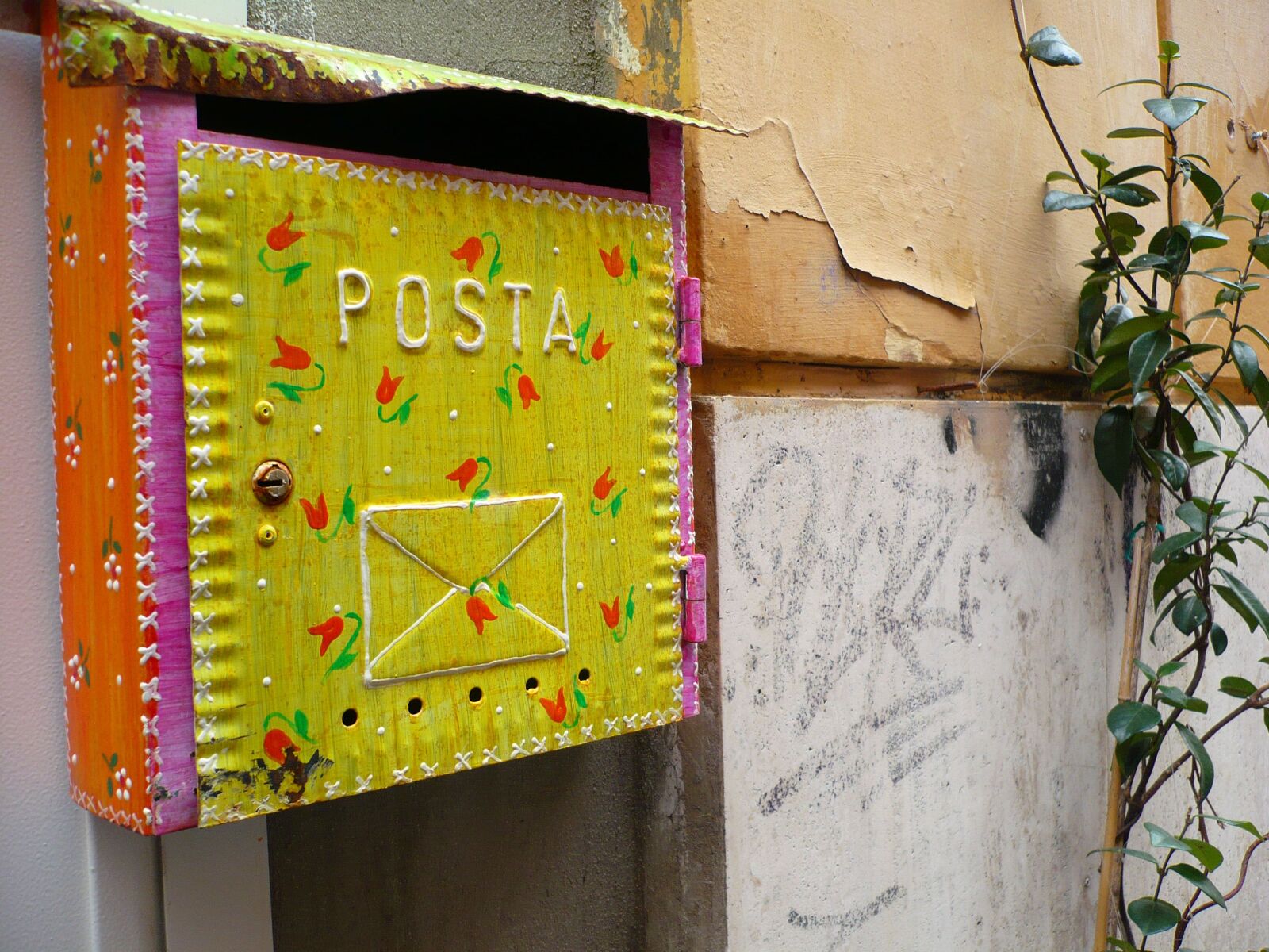 Panasonic DMC-FX12 sample photo. Postal, mailbox, letter photography