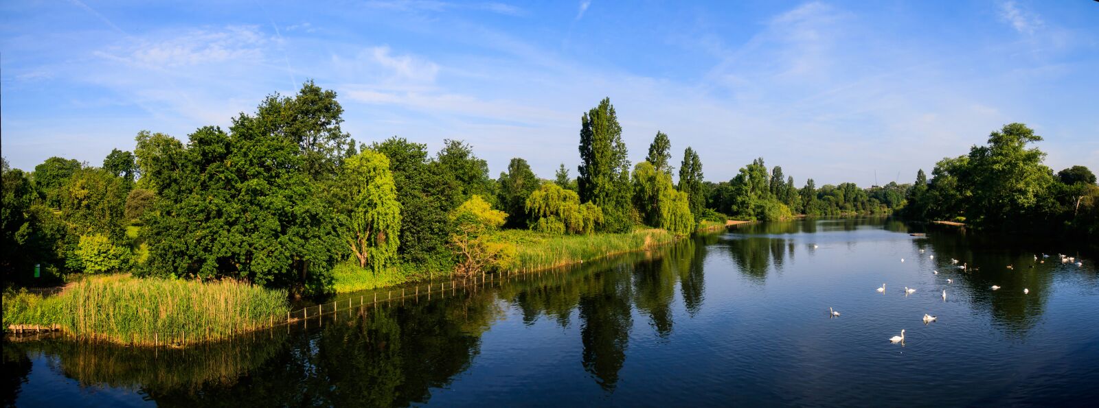 Canon EOS 750D (EOS Rebel T6i / EOS Kiss X8i) sample photo. Serpentine hyde park, blue photography