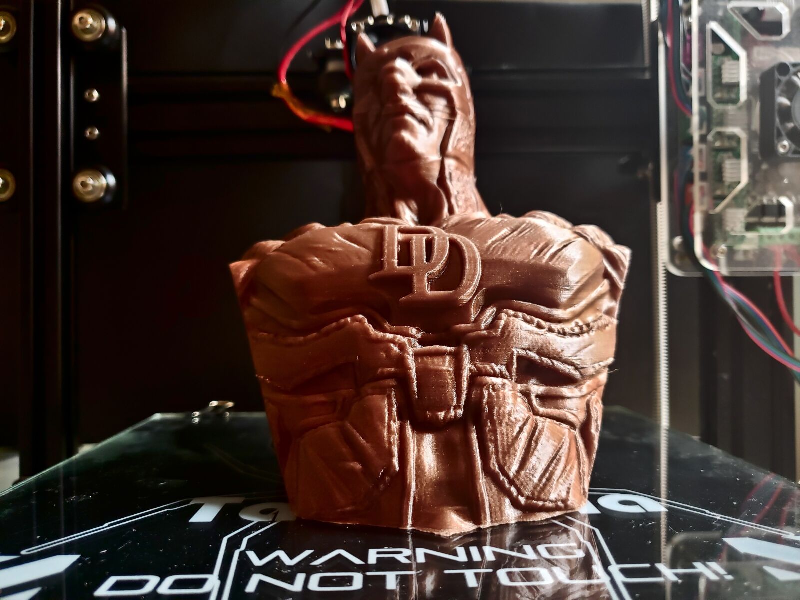 Samsung Galaxy Note9 sample photo. 3d printing, daredevil, bust photography