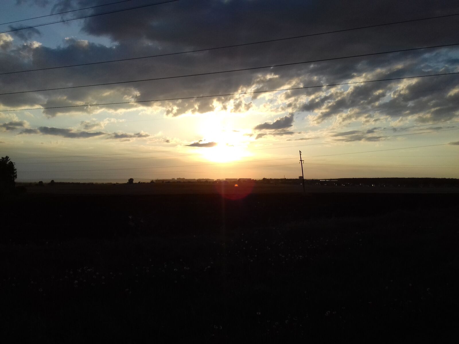 Samsung Galaxy Grand Prime sample photo. Clouds, sky, sunset photography