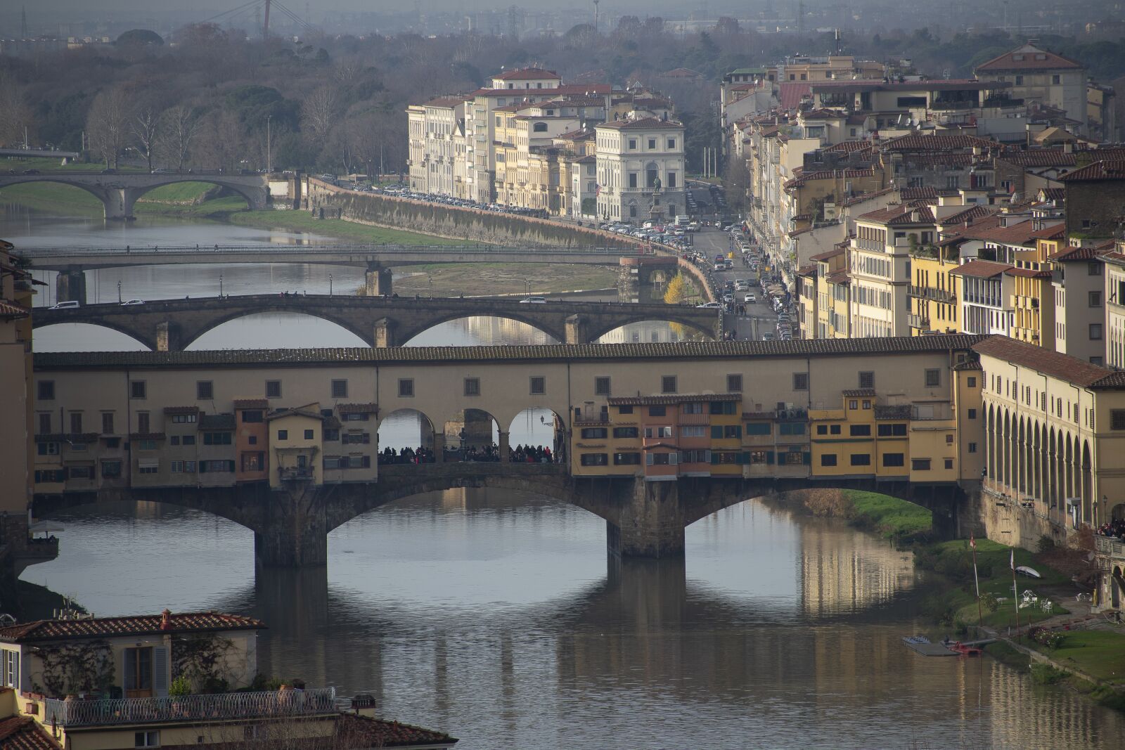 Nikon D3400 sample photo. Bridge, old, florence italy photography