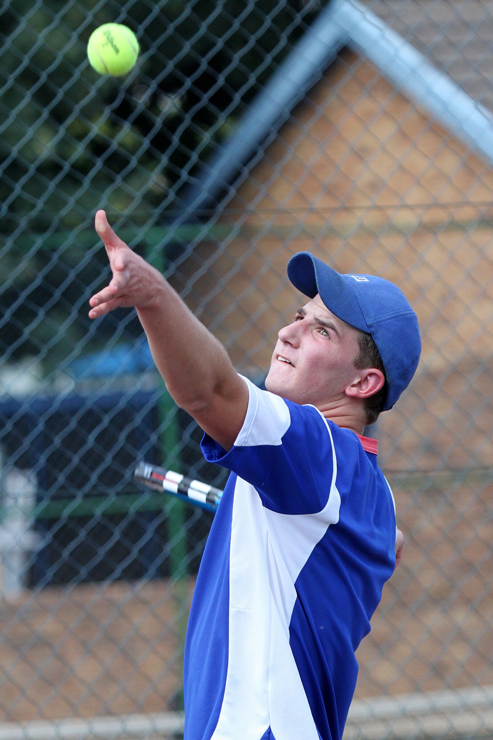 Canon EOS 500D (EOS Rebel T1i / EOS Kiss X3) sample photo. Sport, tennis, serve photography