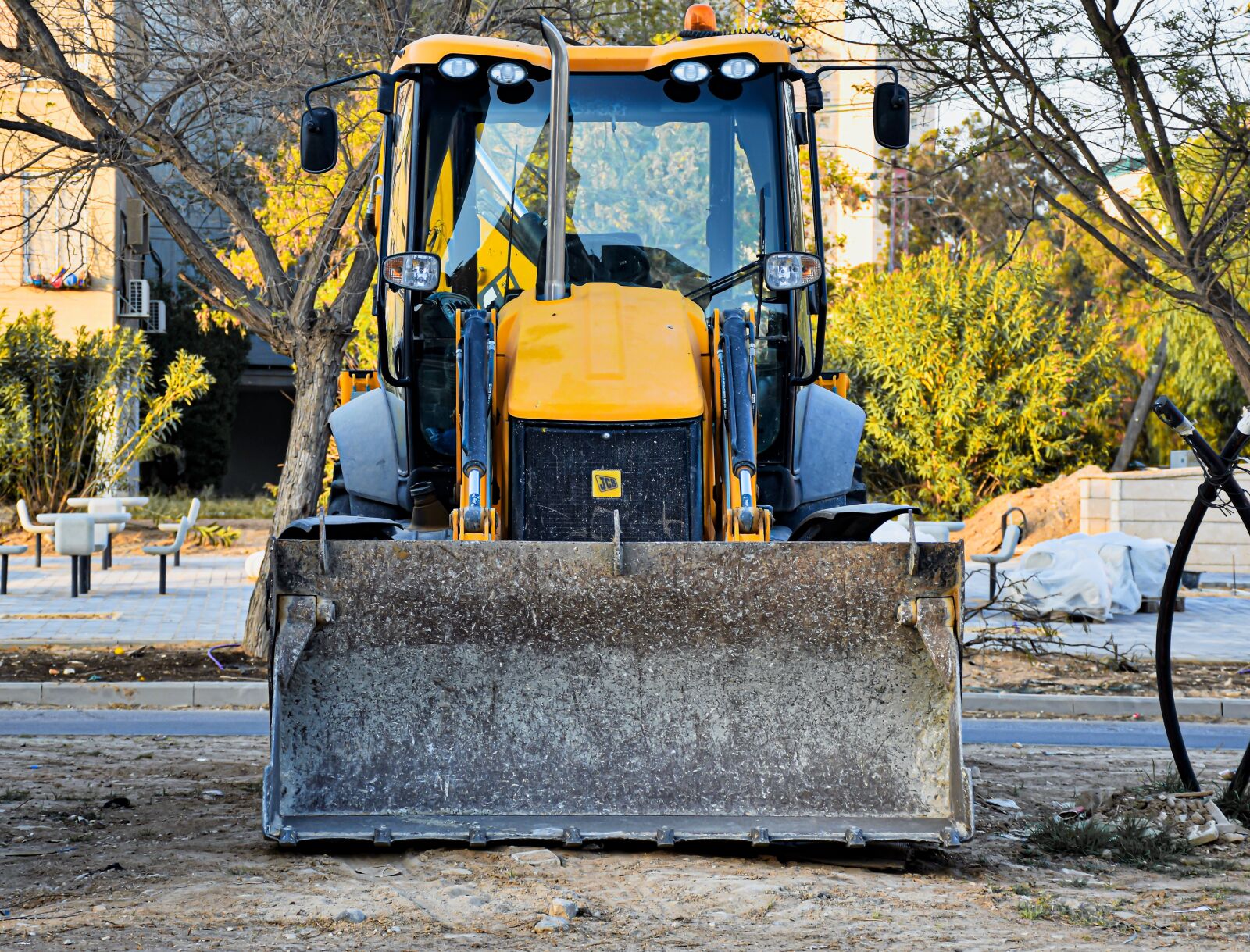 Nikon D5600 sample photo. Tractor, industrial, machine photography