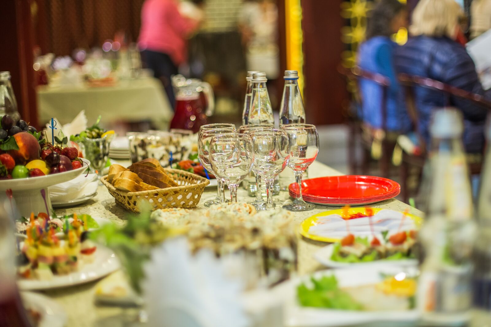 Canon EF 50mm F1.4 USM sample photo. Food, banquet, reception photography