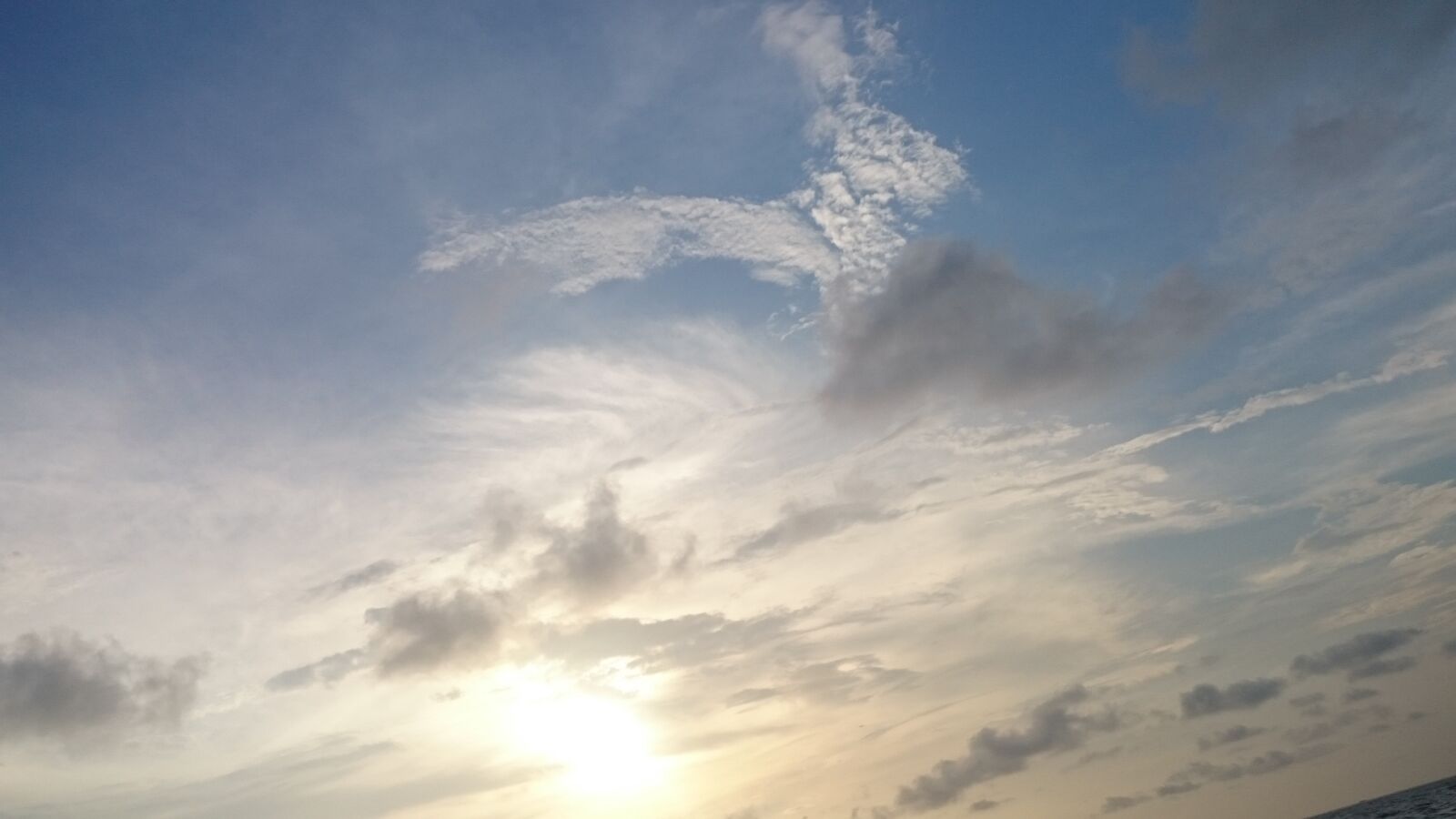 Sony Xperia Z2 sample photo. Blue, sky, clear, sky photography