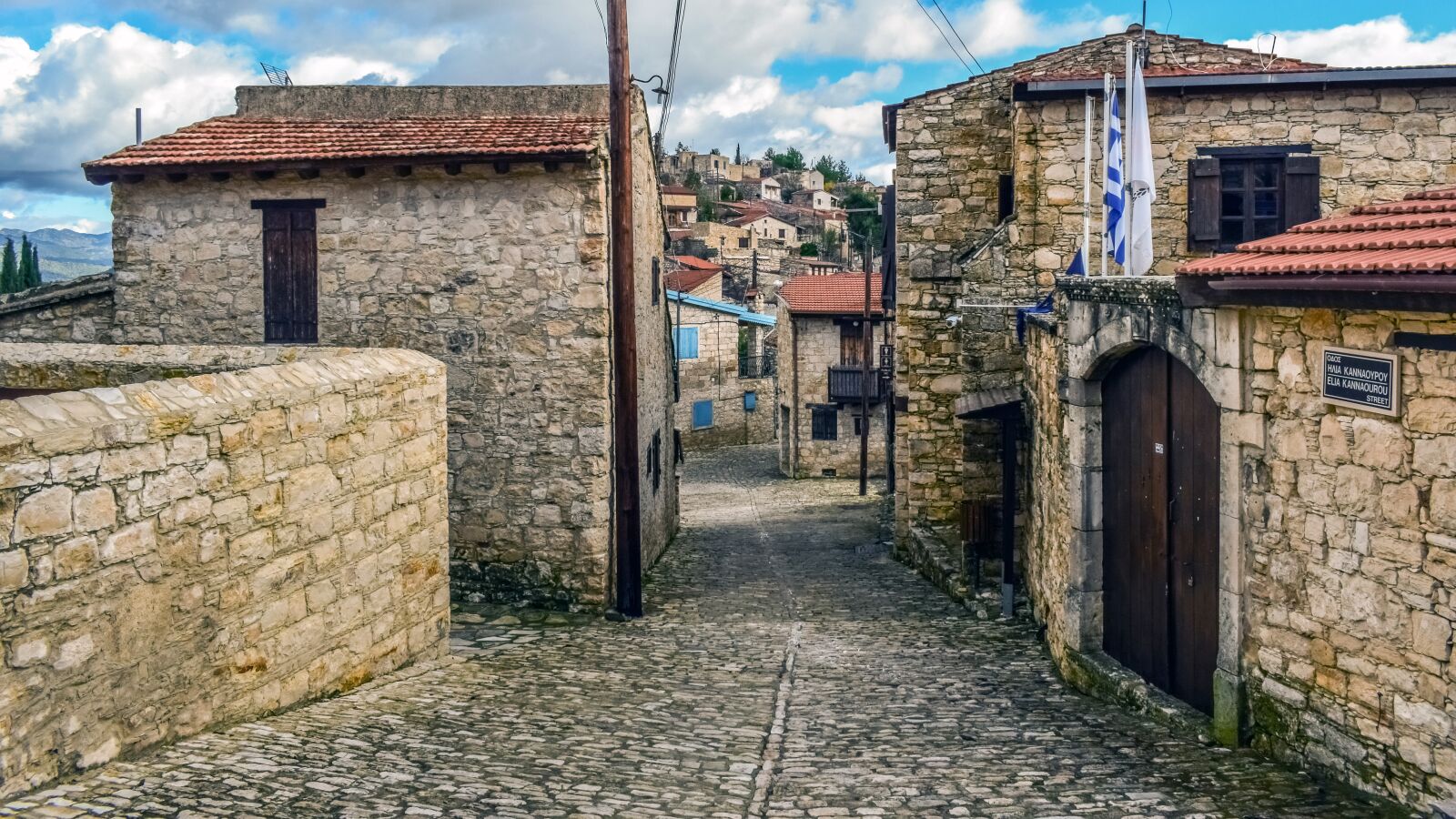 Nikon D3300 sample photo. Street, houses, stone photography