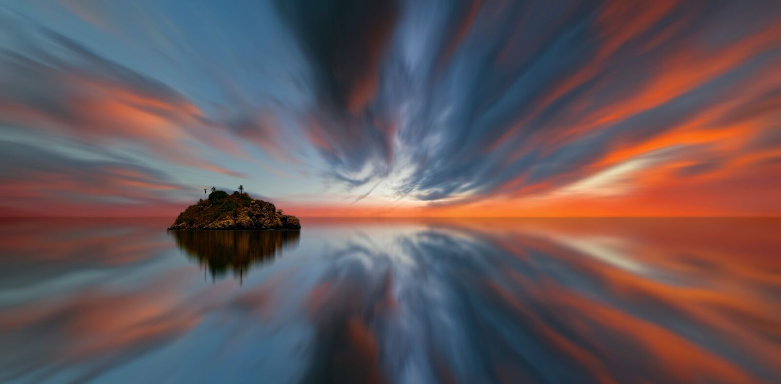 Canon EOS 5D sample photo. Sunset, island, sky photography