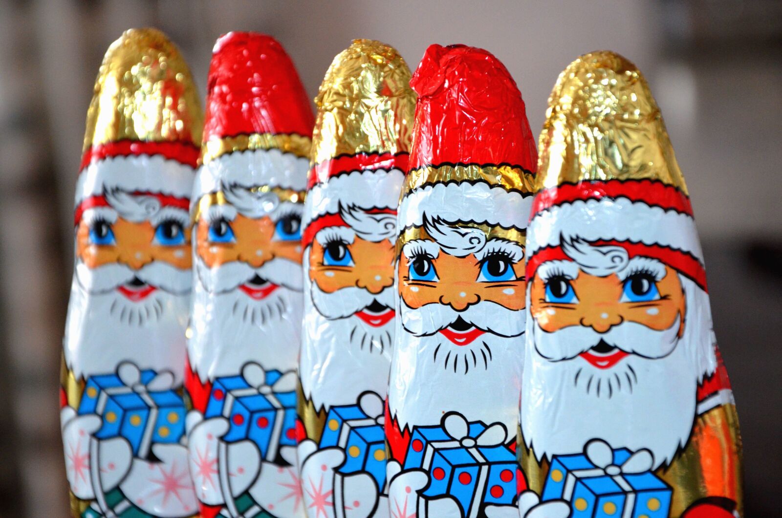 Nikon D5100 sample photo. Chocolate, christmas, santa claus photography