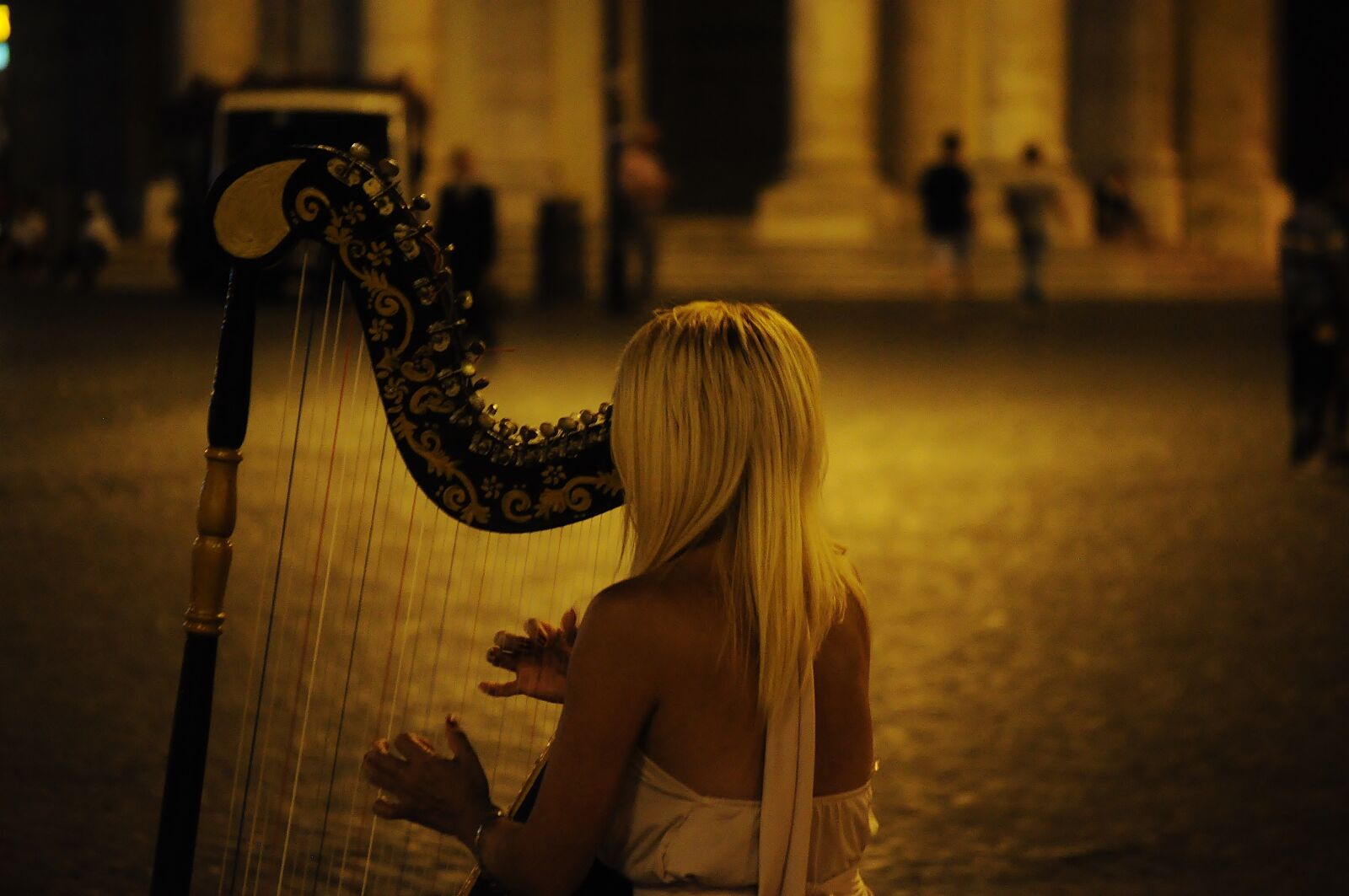 Nikon D5000 sample photo. Person, woman, music, musician photography