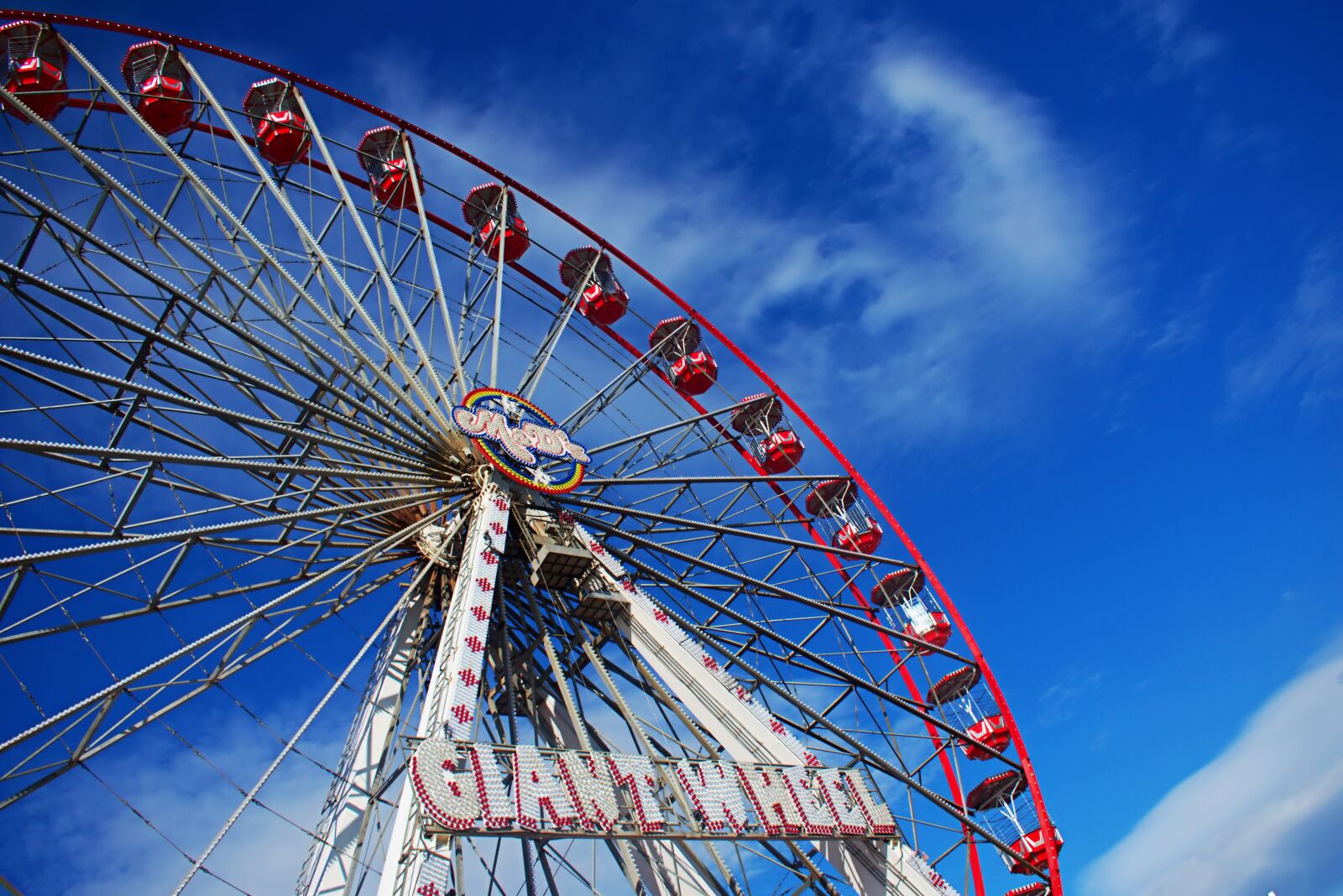 Nikon D3400 sample photo. Big wheel, giant wheel photography