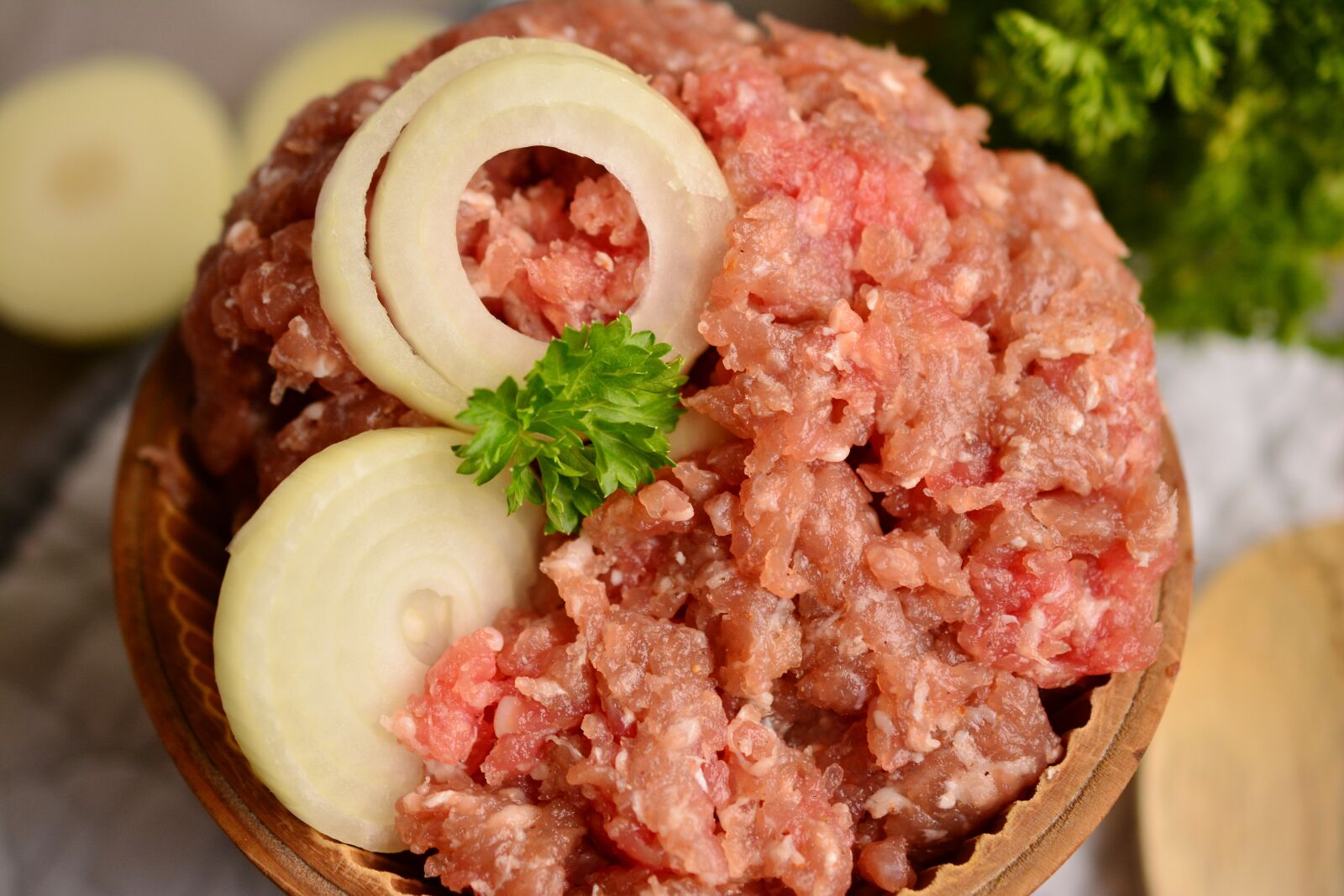 Nikon D5200 sample photo. Minced meat, minced ' photography