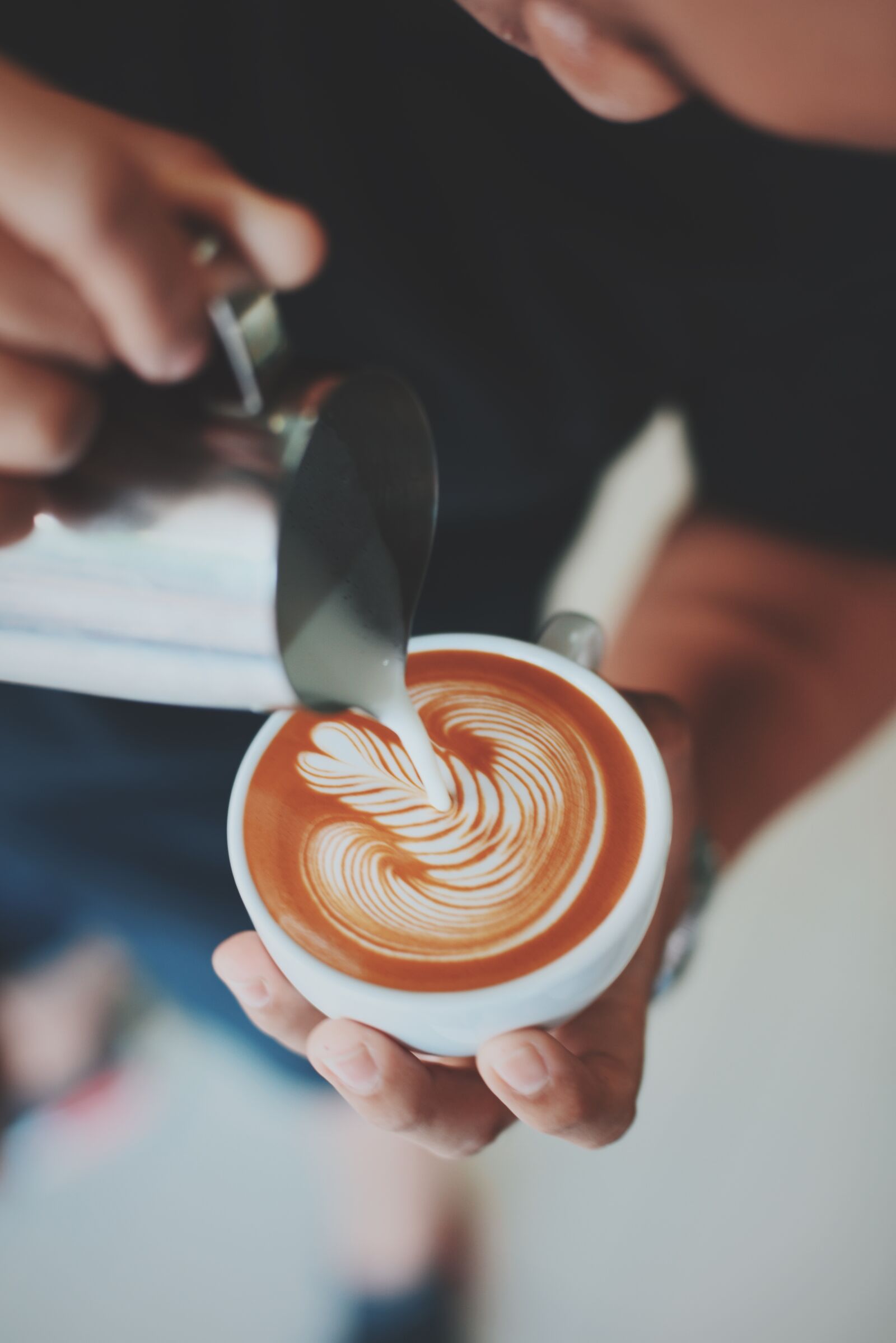 Nikon D750 sample photo. Coffee, cafe, wood photography
