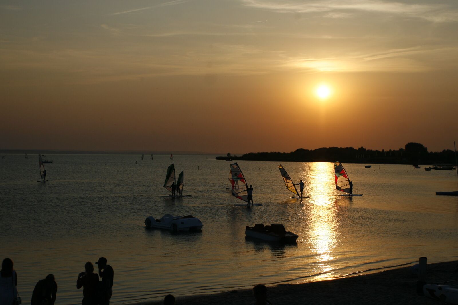 Canon EOS 30D sample photo. Surfing, sunset, cove photography