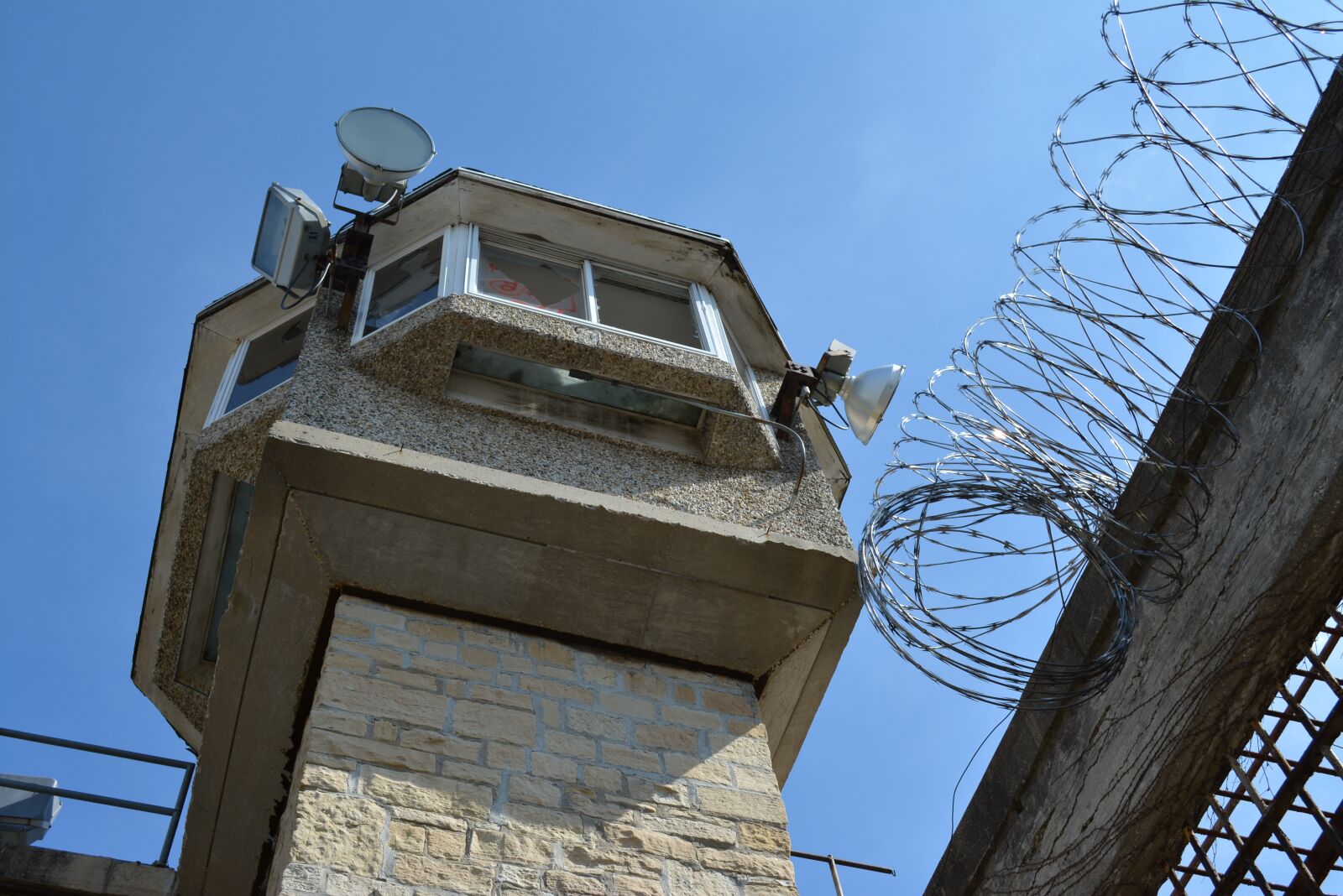 Nikon D5200 sample photo. Guard tower, prison, jail photography