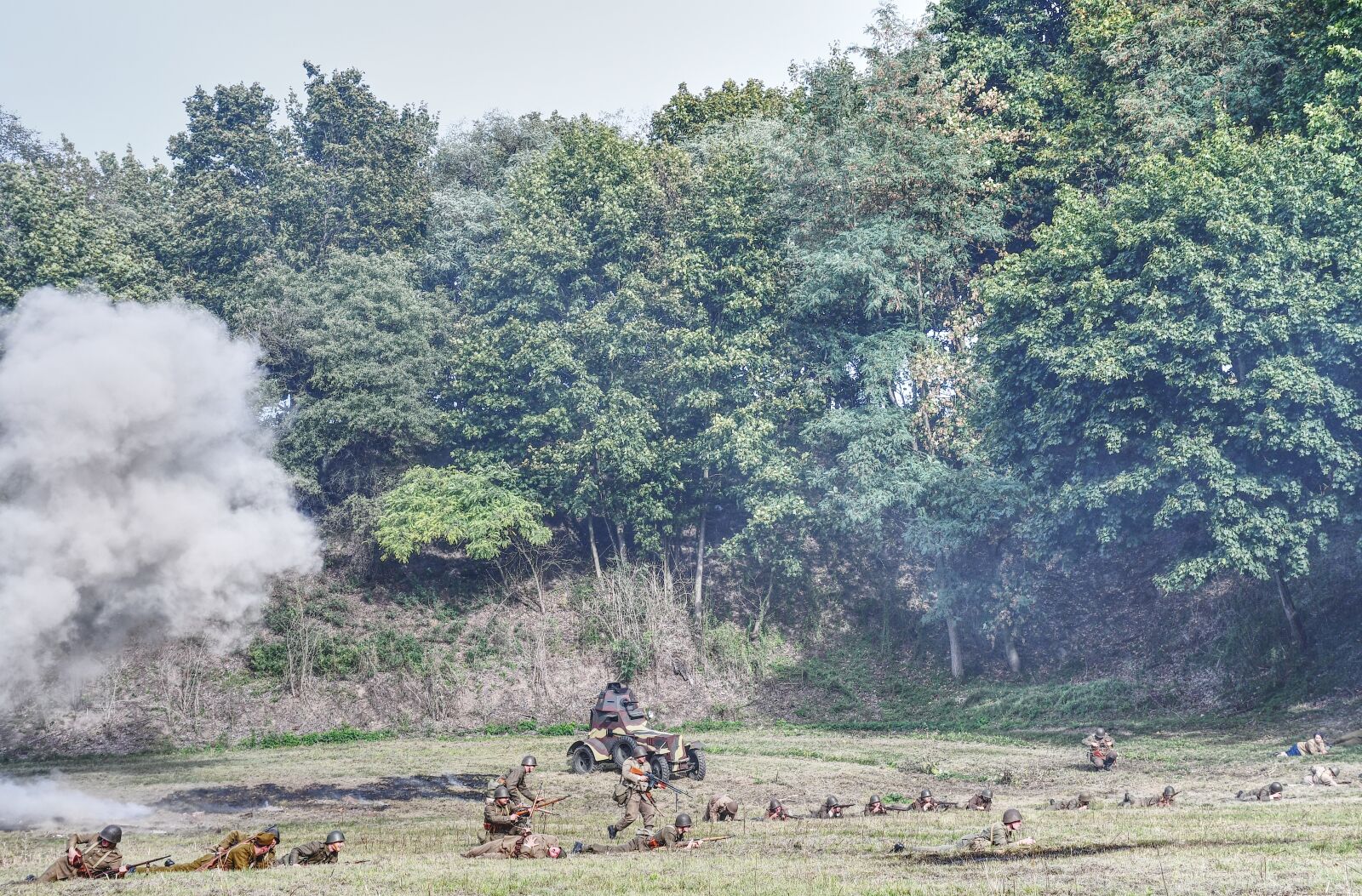 Nikon D7500 sample photo. The military, soldiers, staging photography