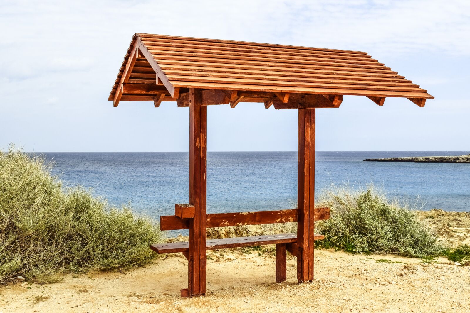 Nikon D3300 sample photo. Bench, kiosk, wooden photography