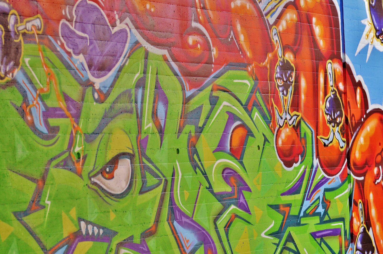 Nikon D3200 sample photo. Graffiti, painting, wall photography