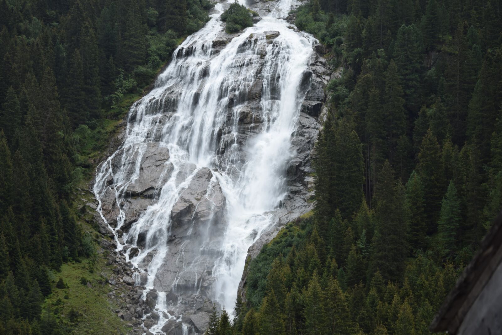 Nikon D3300 sample photo. Waterfall, mountain, stream photography