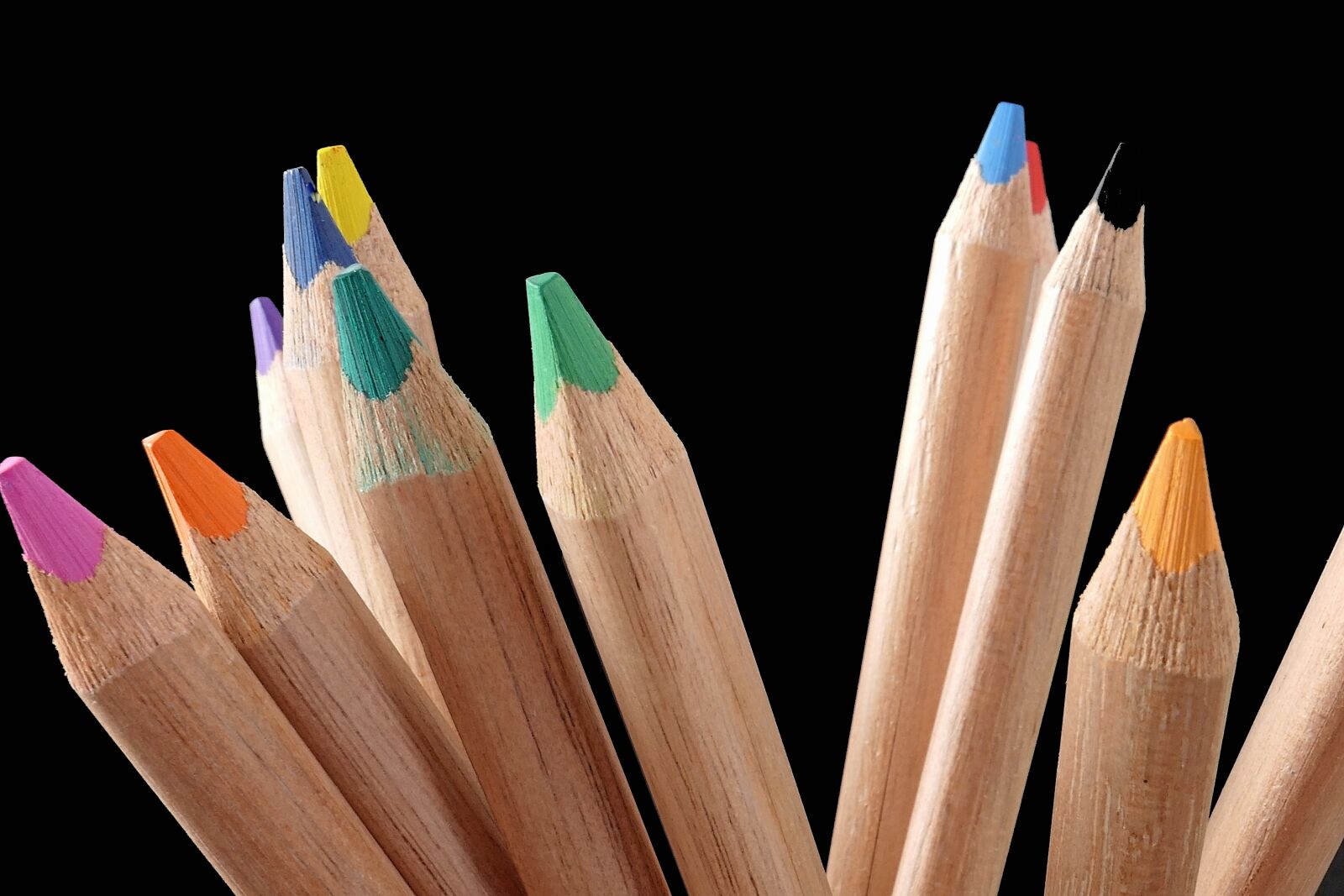 Panasonic Lumix DMC-LX10 (Lumix DMC-LX15) sample photo. Wood, pencil, education photography