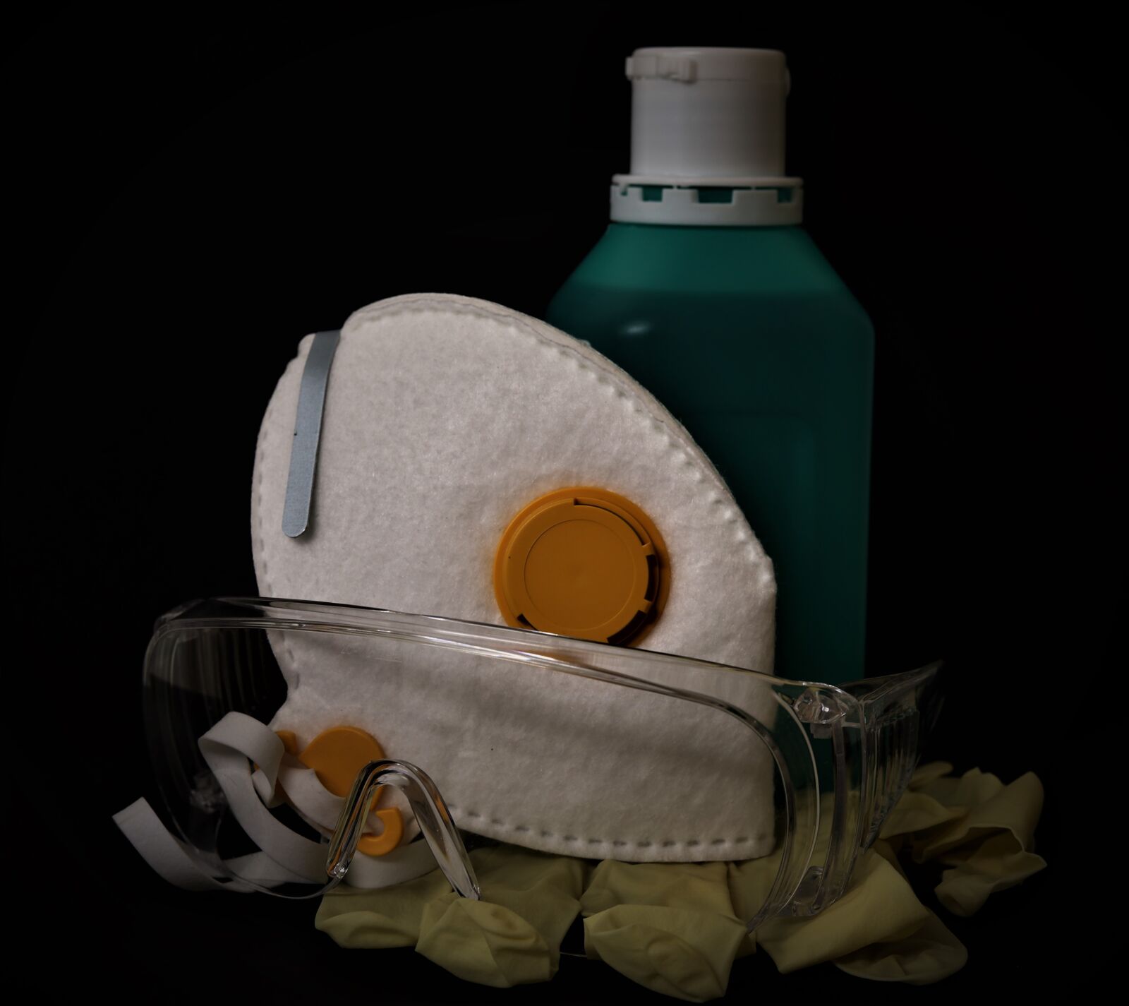 Canon EOS RP sample photo. Mask, gloves, virus photography