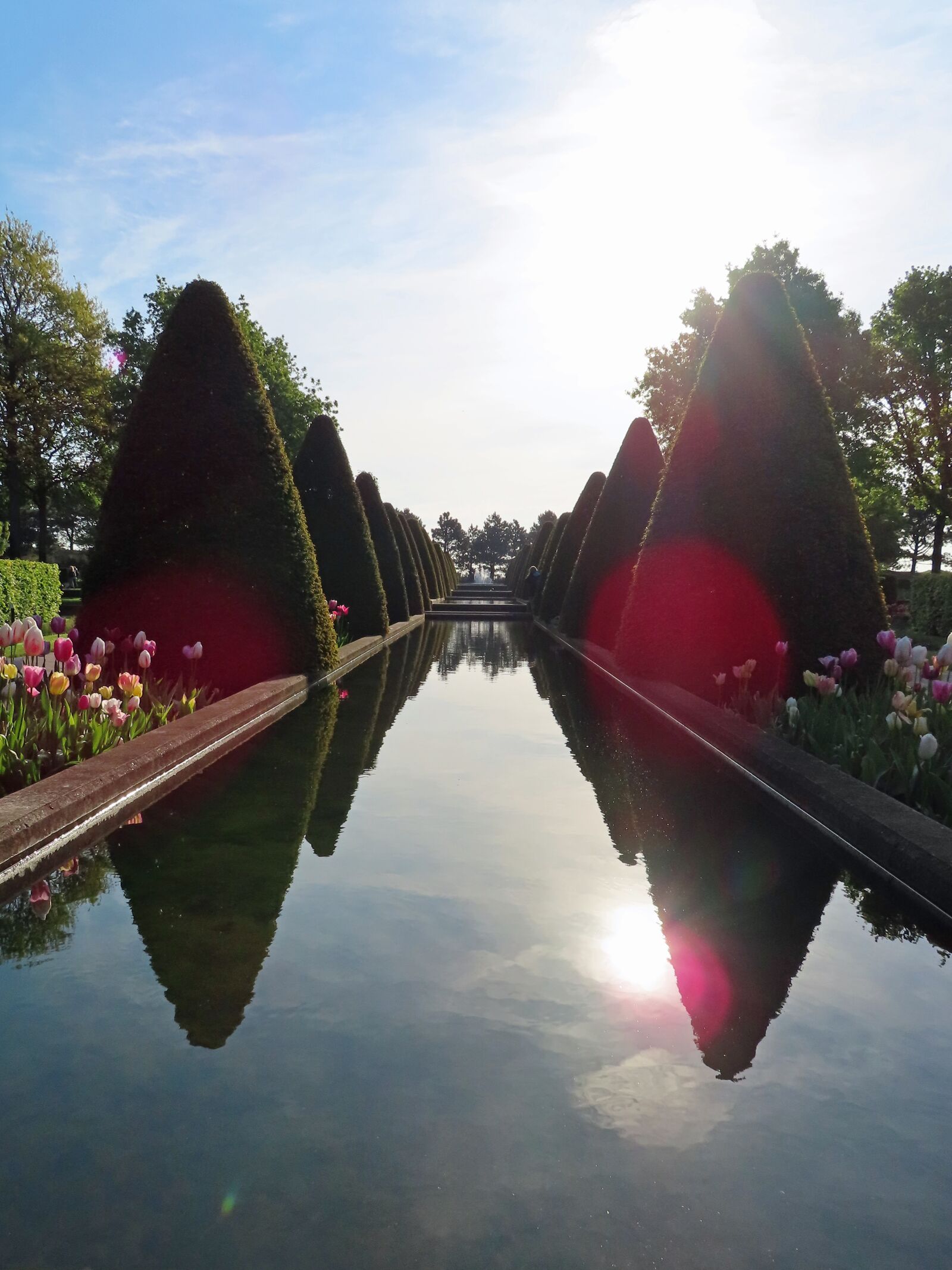 Canon PowerShot SX740 HS sample photo. Keukenhof, water, sun photography