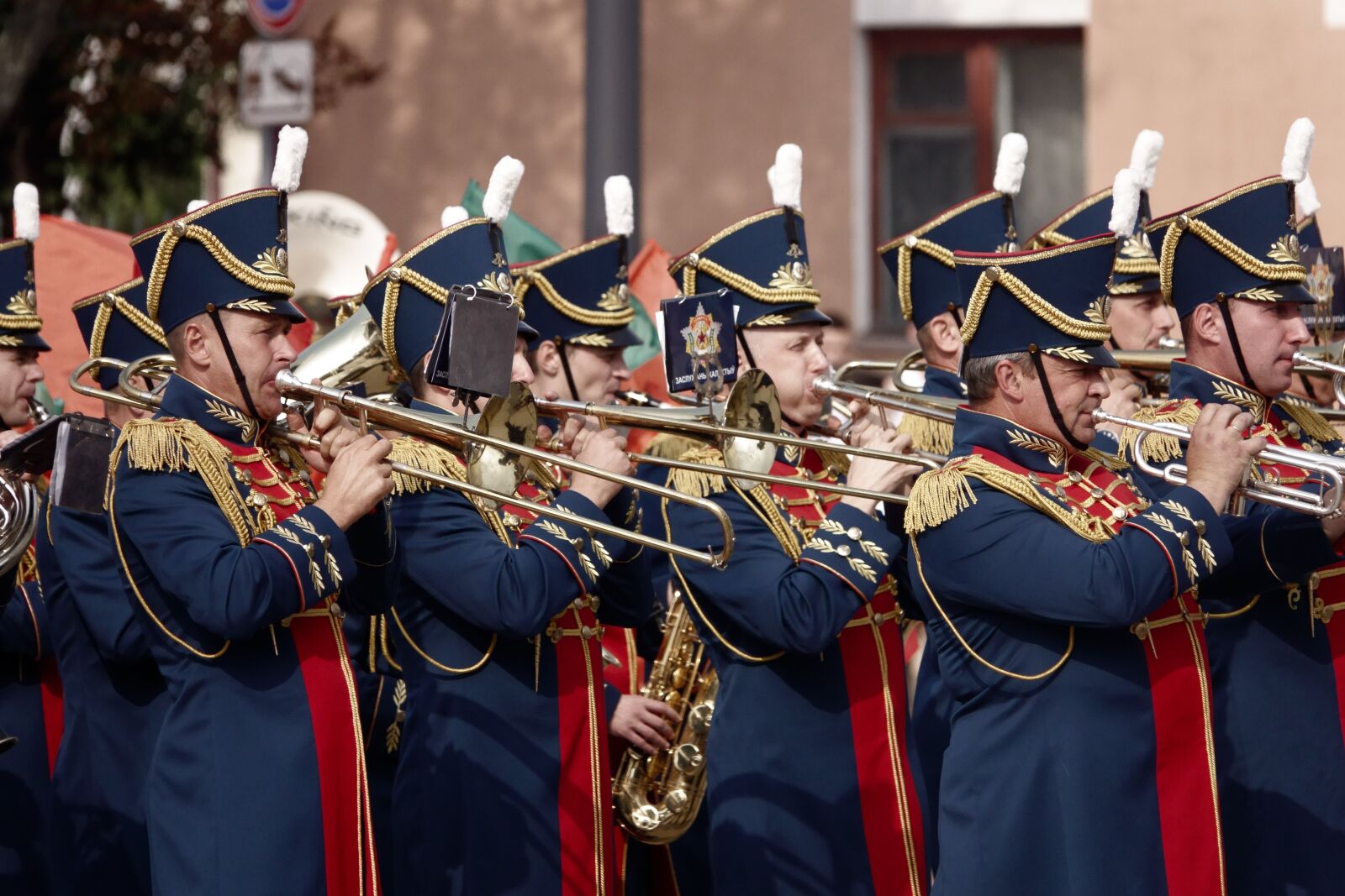 Sony Cyber-shot DSC-RX10 IV sample photo. Orchestra, military, parade photography