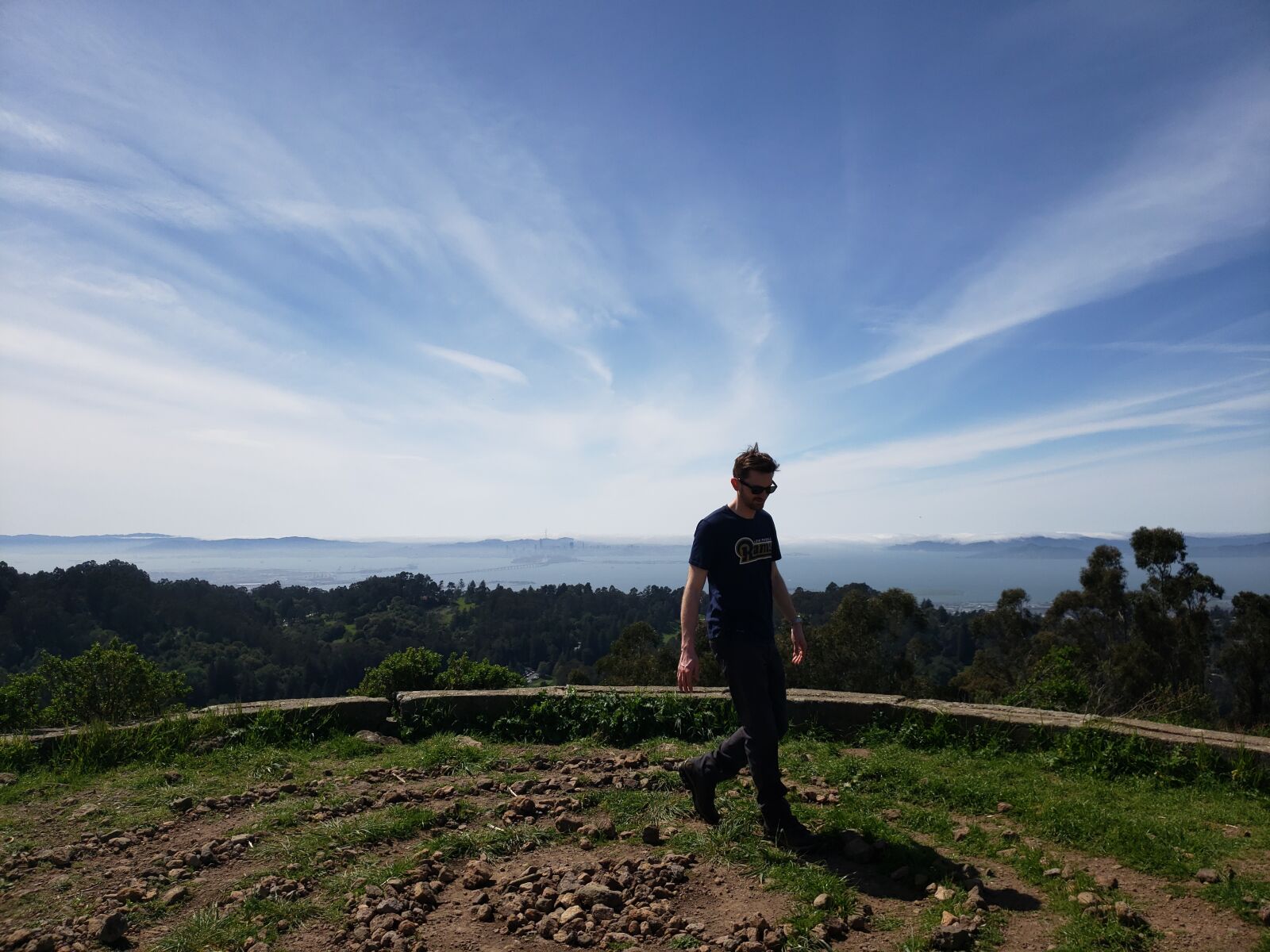Samsung Galaxy S9 sample photo. Sky, hike, person photography