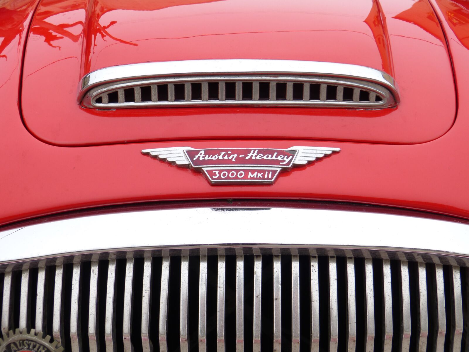 Panasonic DMC-FZ62 sample photo. Austin healey, car, classic photography