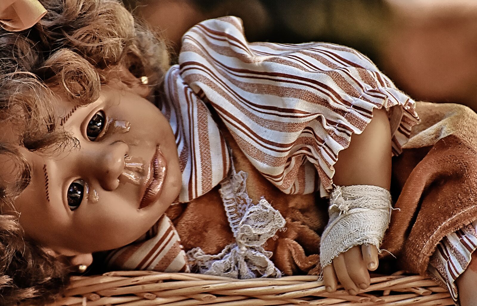 Nikon D7200 sample photo. Doll, girl, cry photography