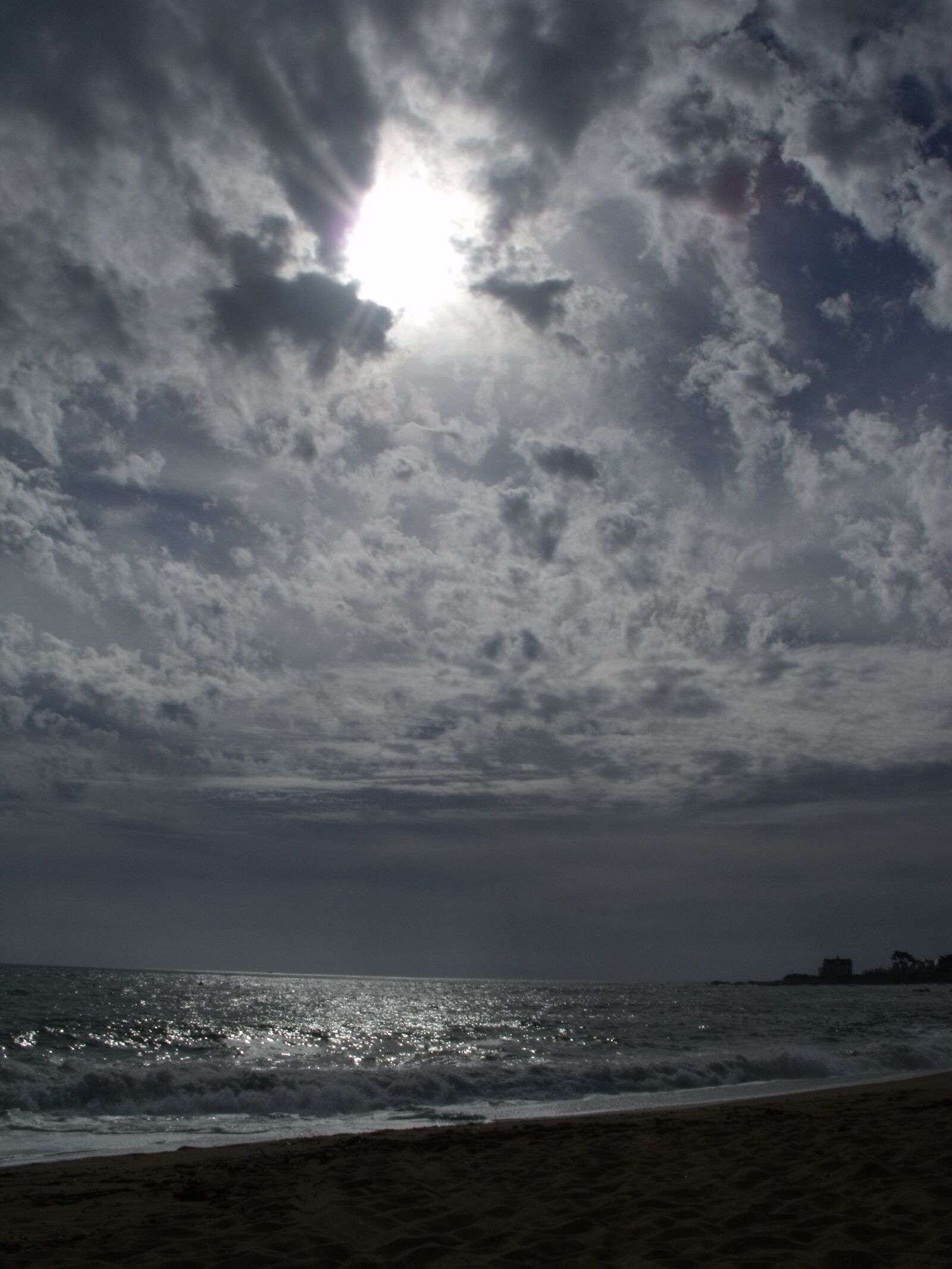 Fujifilm FinePix S1500 sample photo. Sea, ocean, clouds photography